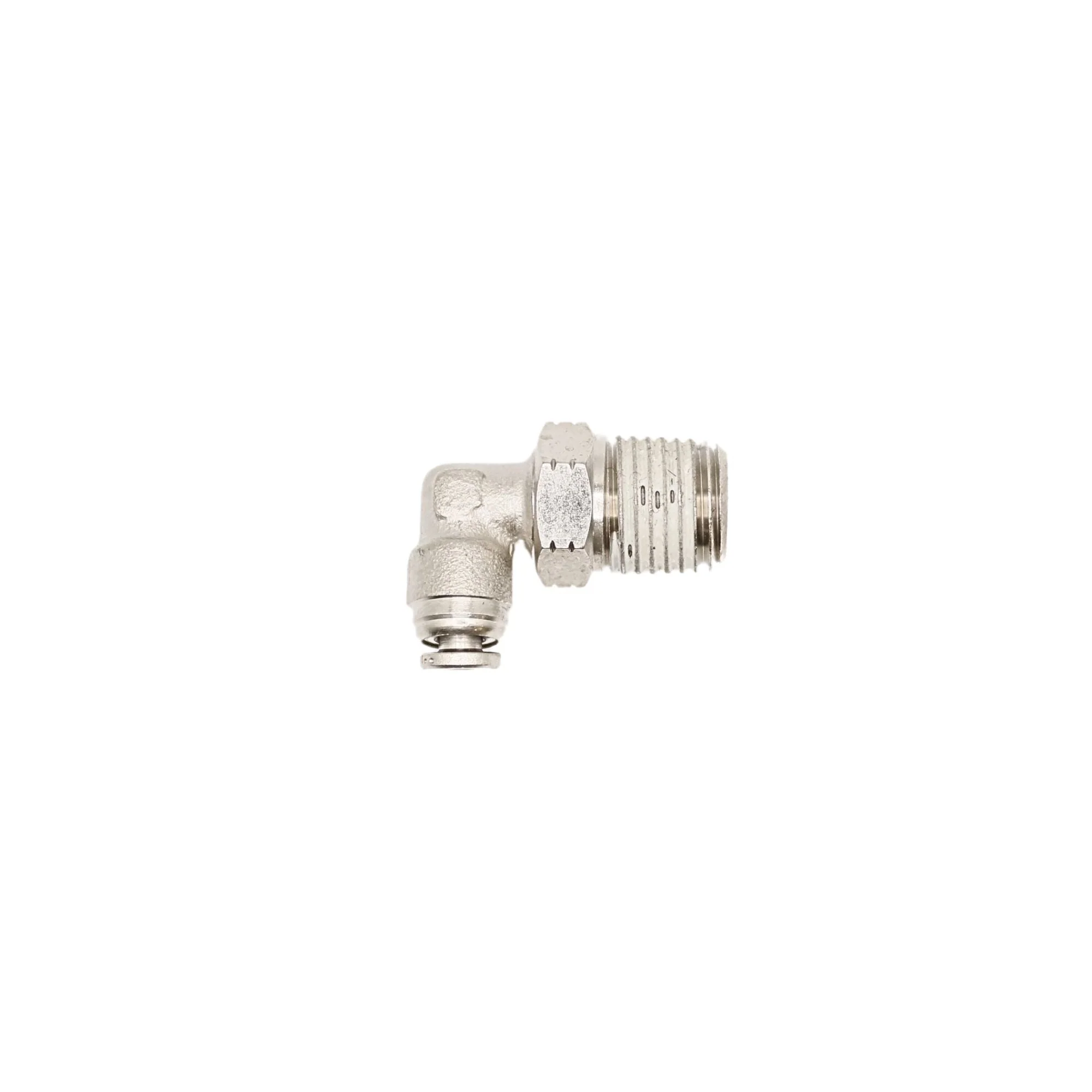 Numatics | Aventics NP Brass Push-in fitting 1/8 in Tube 1/4 in MNPT Swivel elbow | INB109-108-021