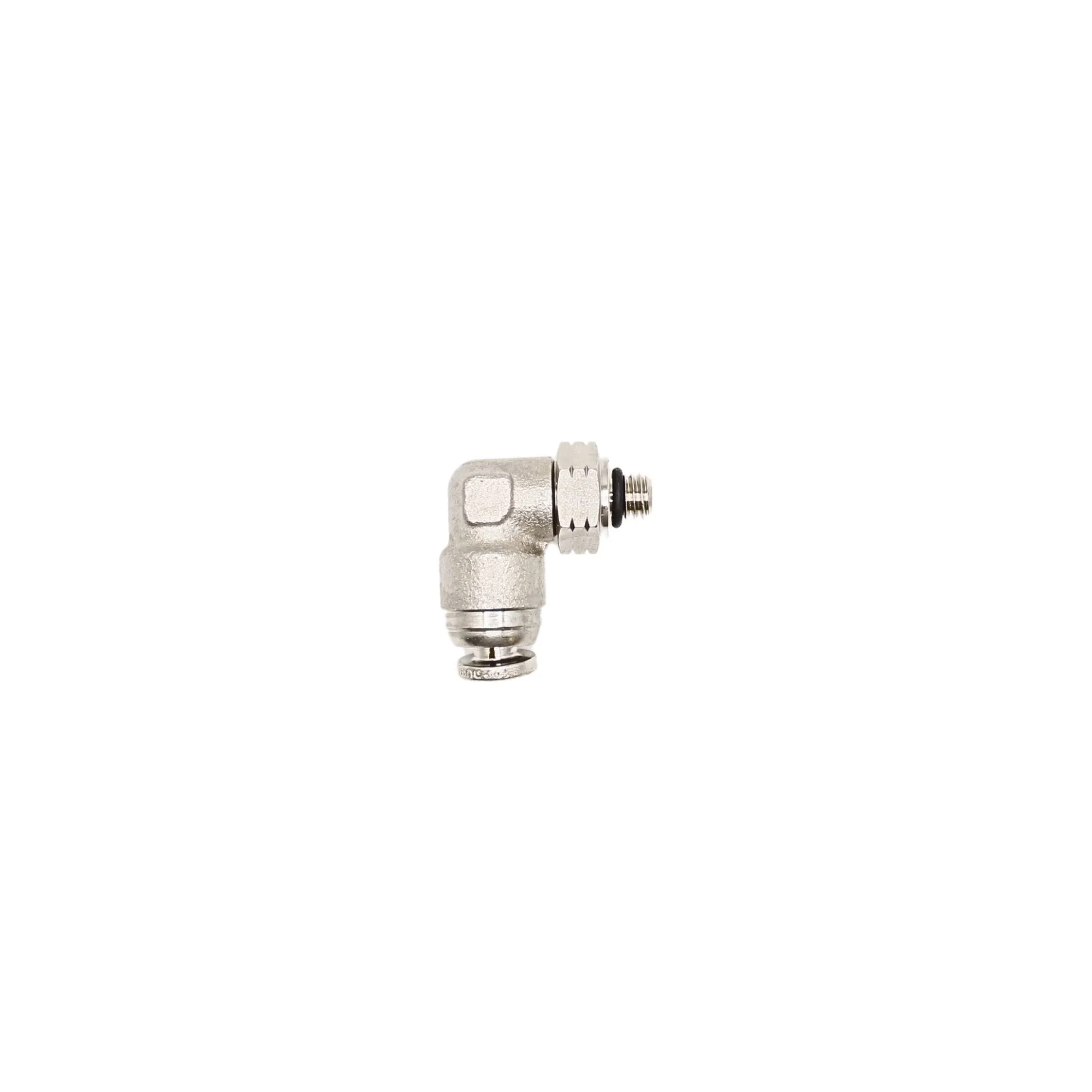 Numatics | Aventics NP Brass Push-in fitting 1/8 in Tube 10/32 in MNPT Swivel elbow | INB109-108-036