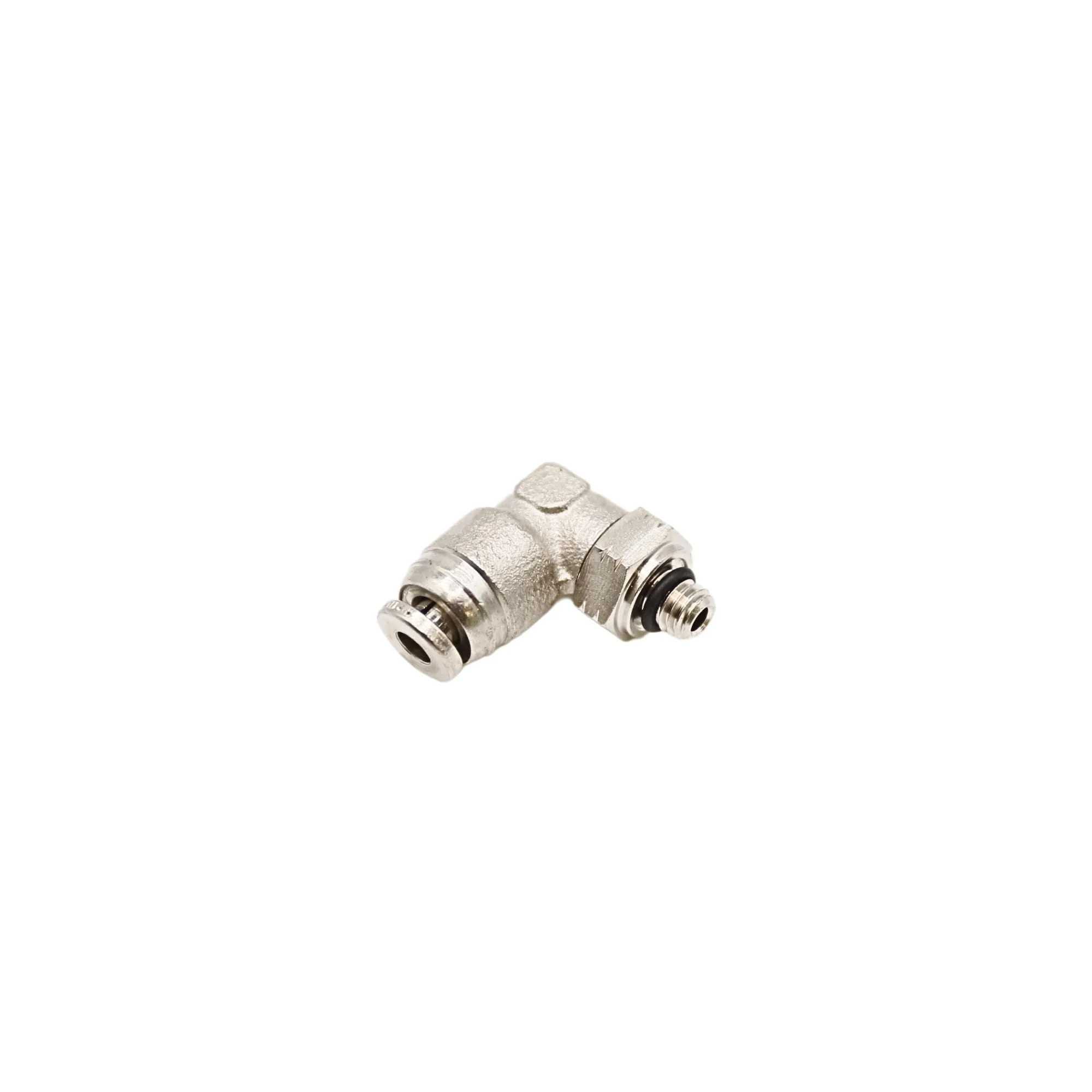 Numatics | Aventics NP Brass Push-in fitting 1/8 in Tube 10/32 in MNPT Swivel elbow | INB109-108-036 - Image 2