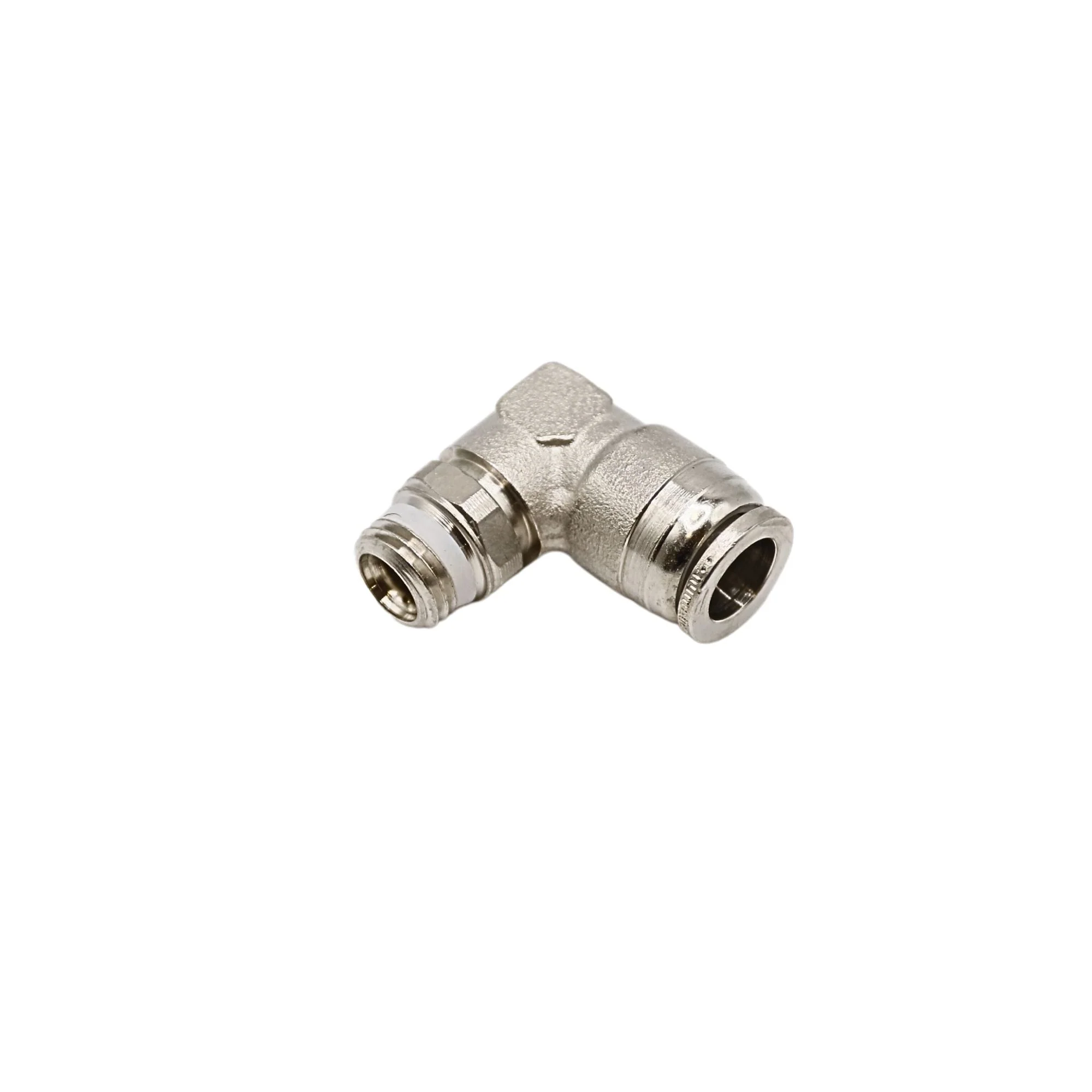 Numatics | Aventics NP Brass Push-in fitting 10mm Tube 1/4 in MNPT Swivel elbow | NWB109-010-001 - Image 2