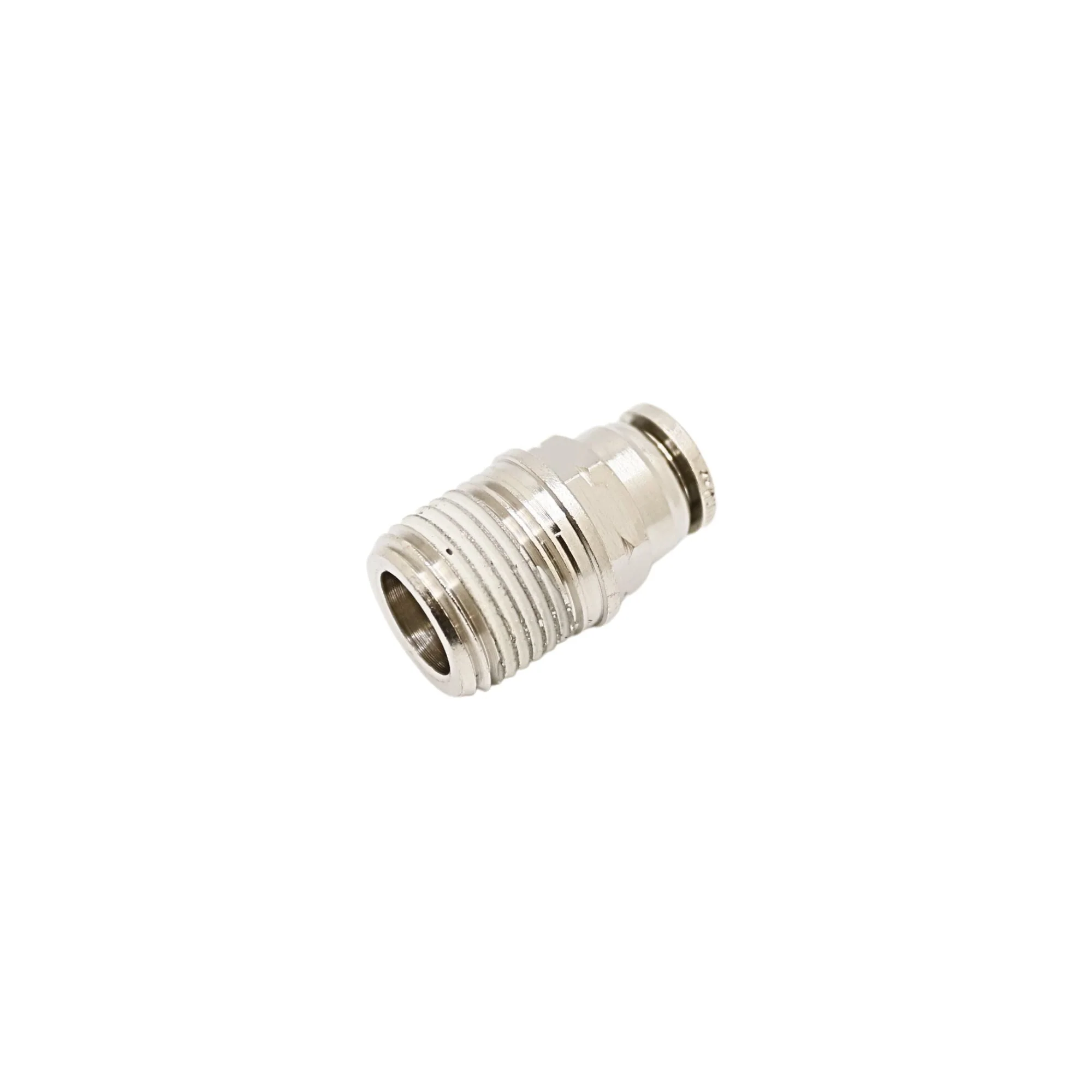 Numatics | Aventics NP Brass Push-in fitting 3/8 in Tube 1/2 in MNPT | INB103-308-023 - Image 2