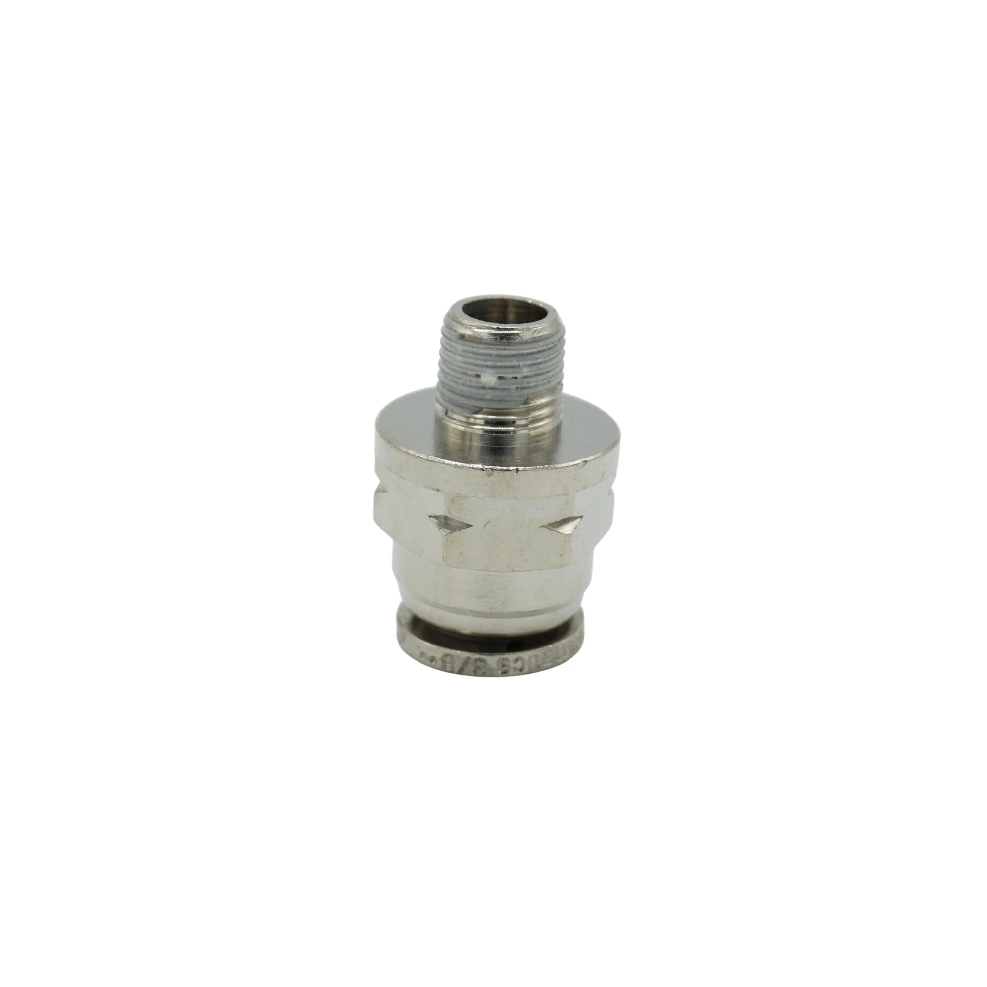 Numatics | Aventics NP Brass Push-in fitting 3/8 in Tube 1/8 in MNPT | INB103-308-020