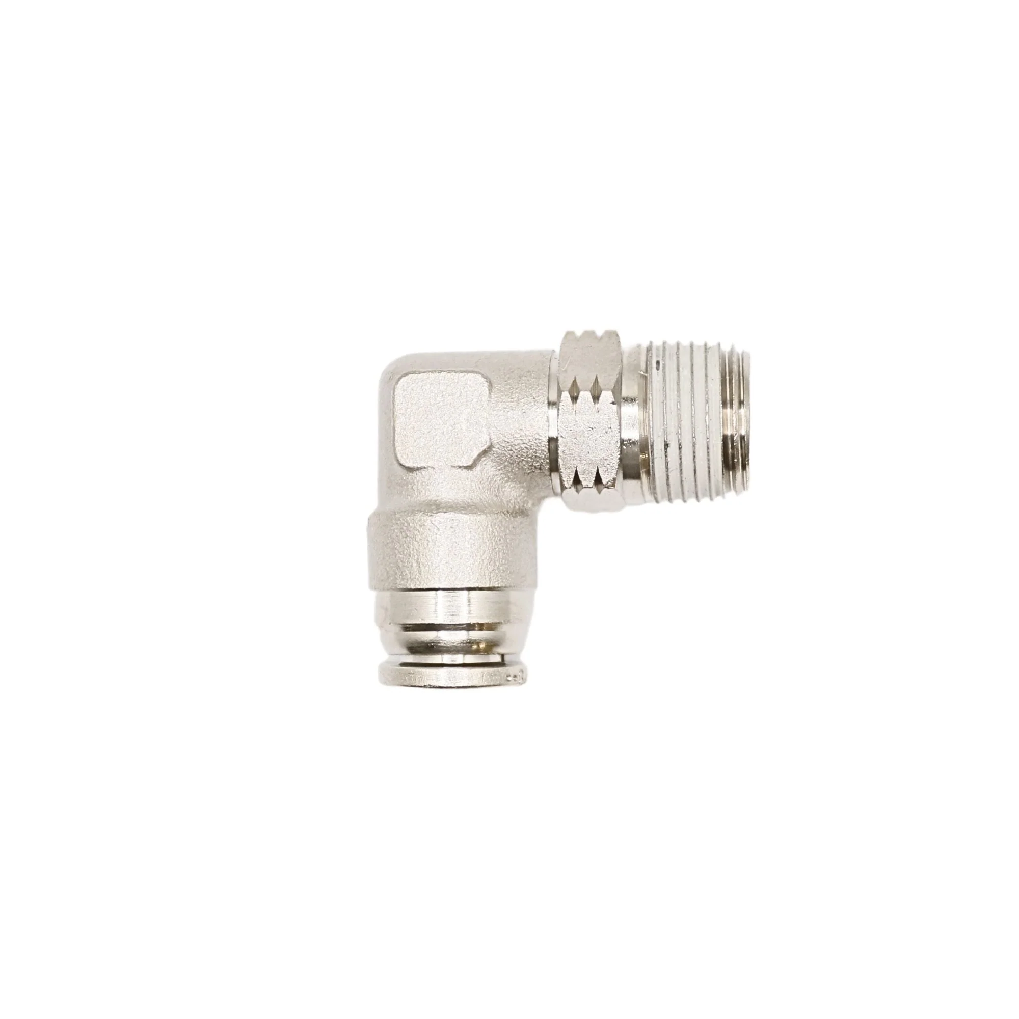 Numatics | Aventics NP Brass Push-in fitting 3/8 in Tube 3/8 in MNPT Swivel elbow | INB109-308-022
