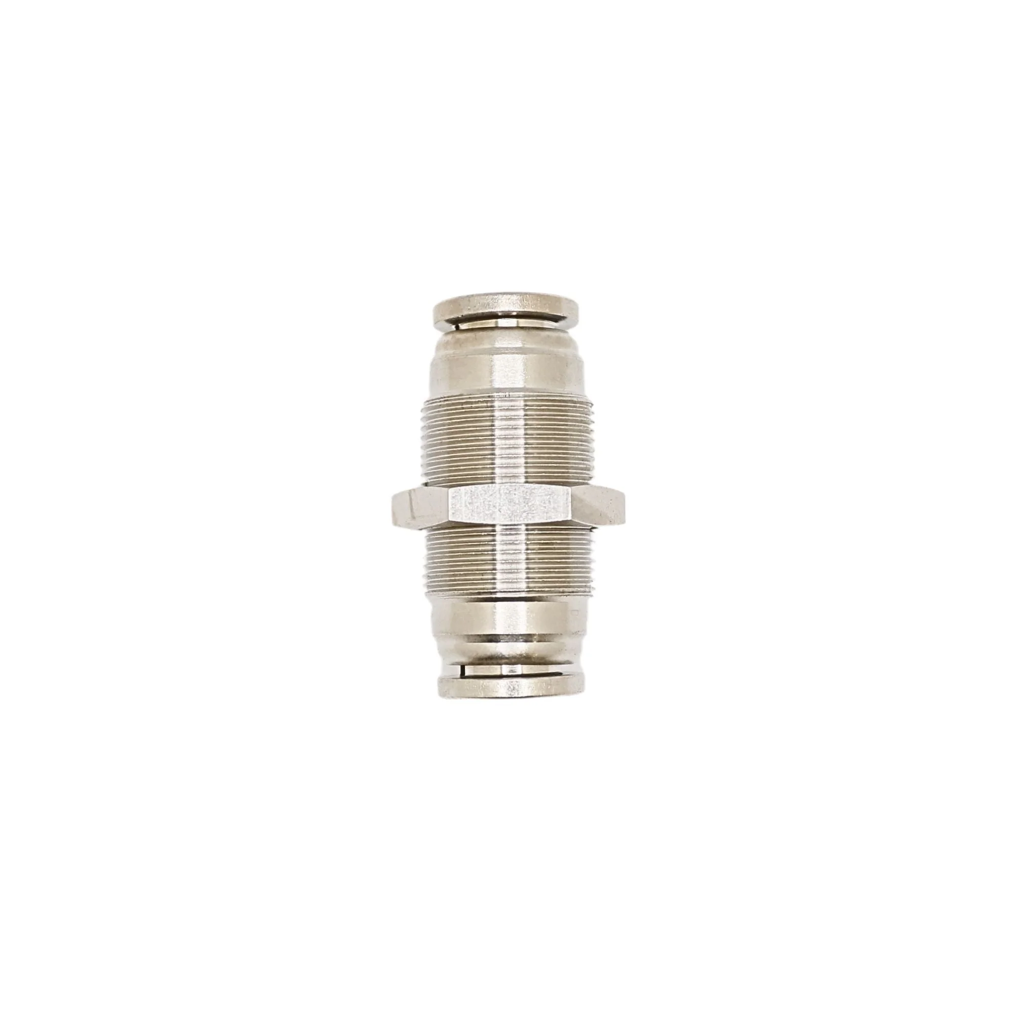 Numatics | Aventics NP Brass Push-in fitting 3/8 in Tube bulkhead | INB101-308-000