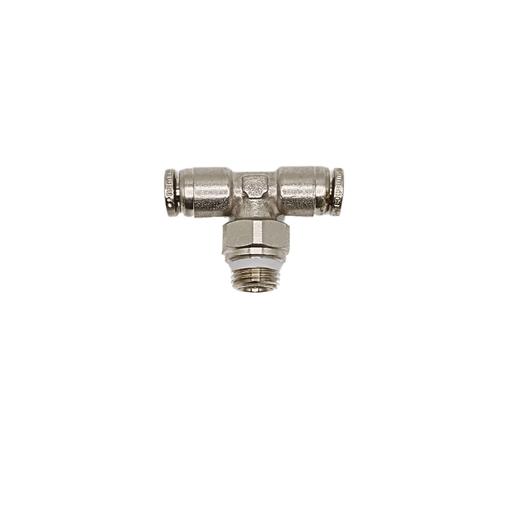 Numatics | Aventics NP Brass Push-in fitting 4mm Tube 1/8 in MNPT Swivel branch tee | NWB114-004-000