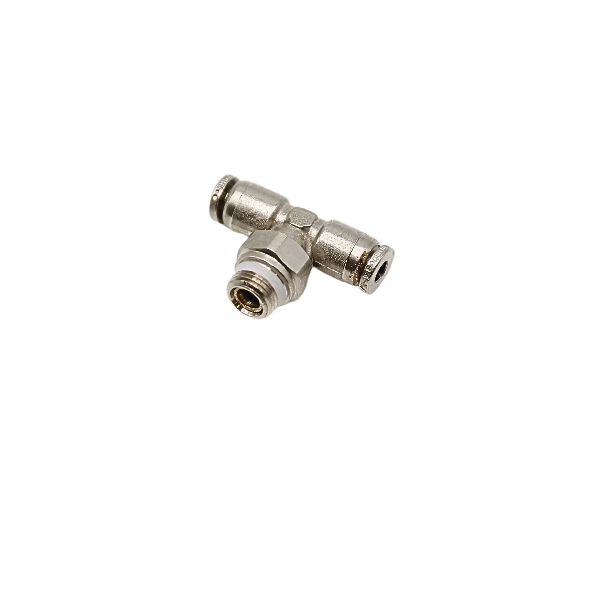 Numatics | Aventics NP Brass Push-in fitting 4mm Tube 1/8 in MNPT Swivel branch tee | NWB114-004-000 - Image 2
