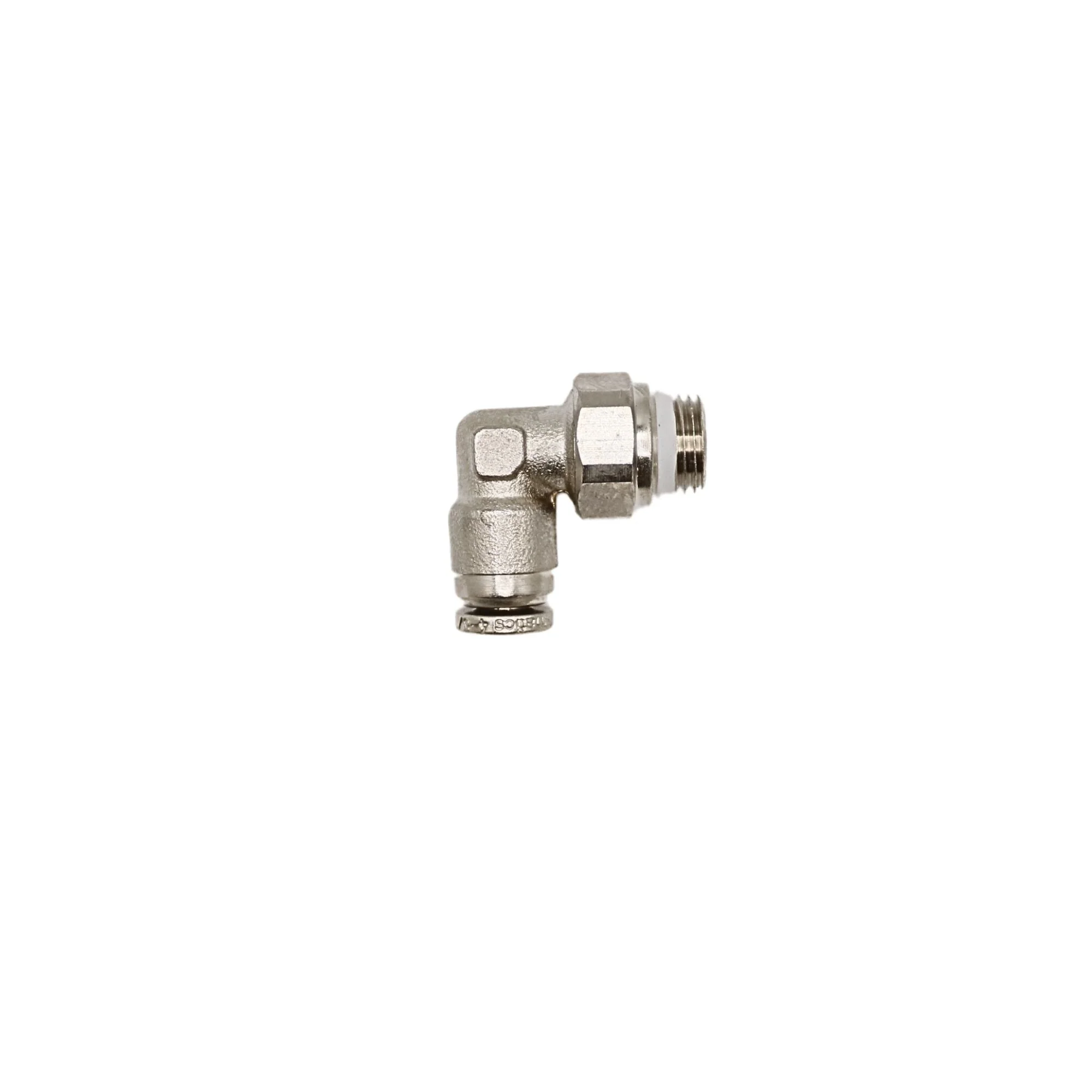 Numatics | Aventics NP Brass Push-in fitting 4mm Tube 1/8 in MNPT Swivel elbow | NWB109-004-000