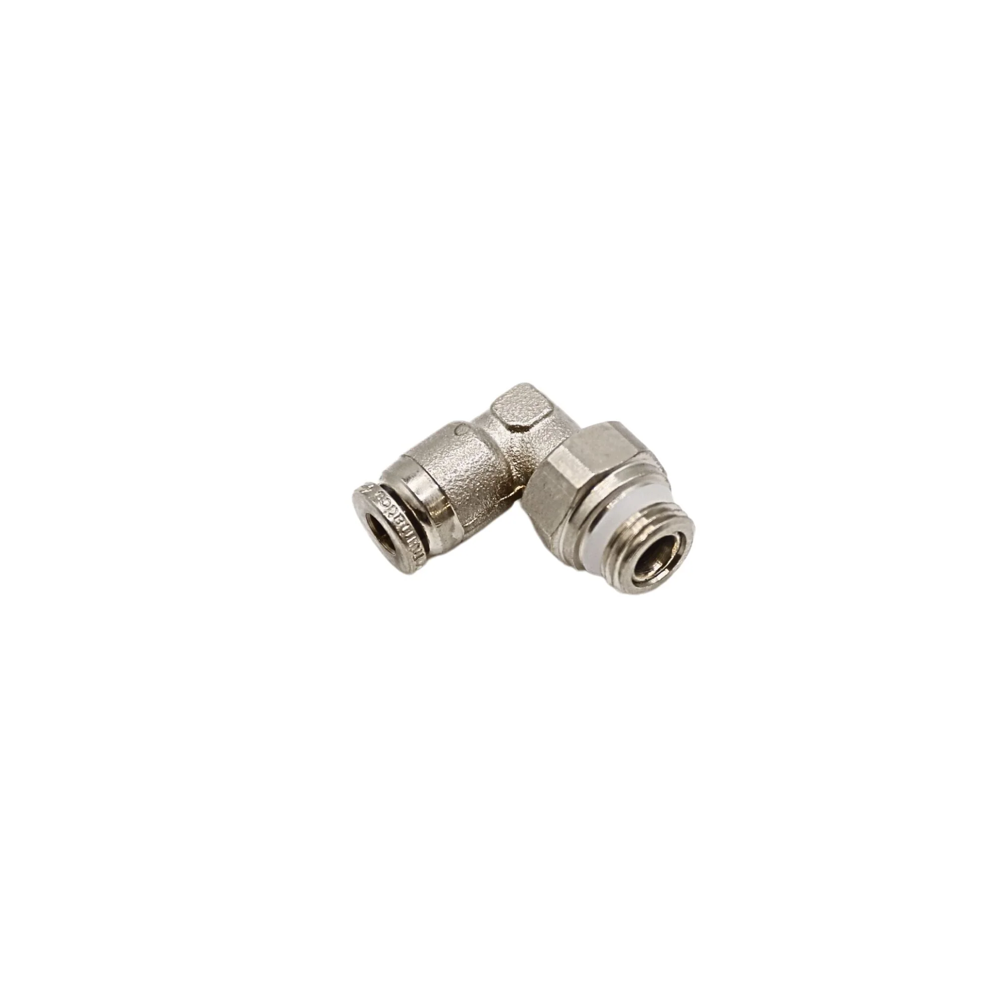 Numatics | Aventics NP Brass Push-in fitting 4mm Tube 1/8 in MNPT Swivel elbow | NWB109-004-000 - Image 2