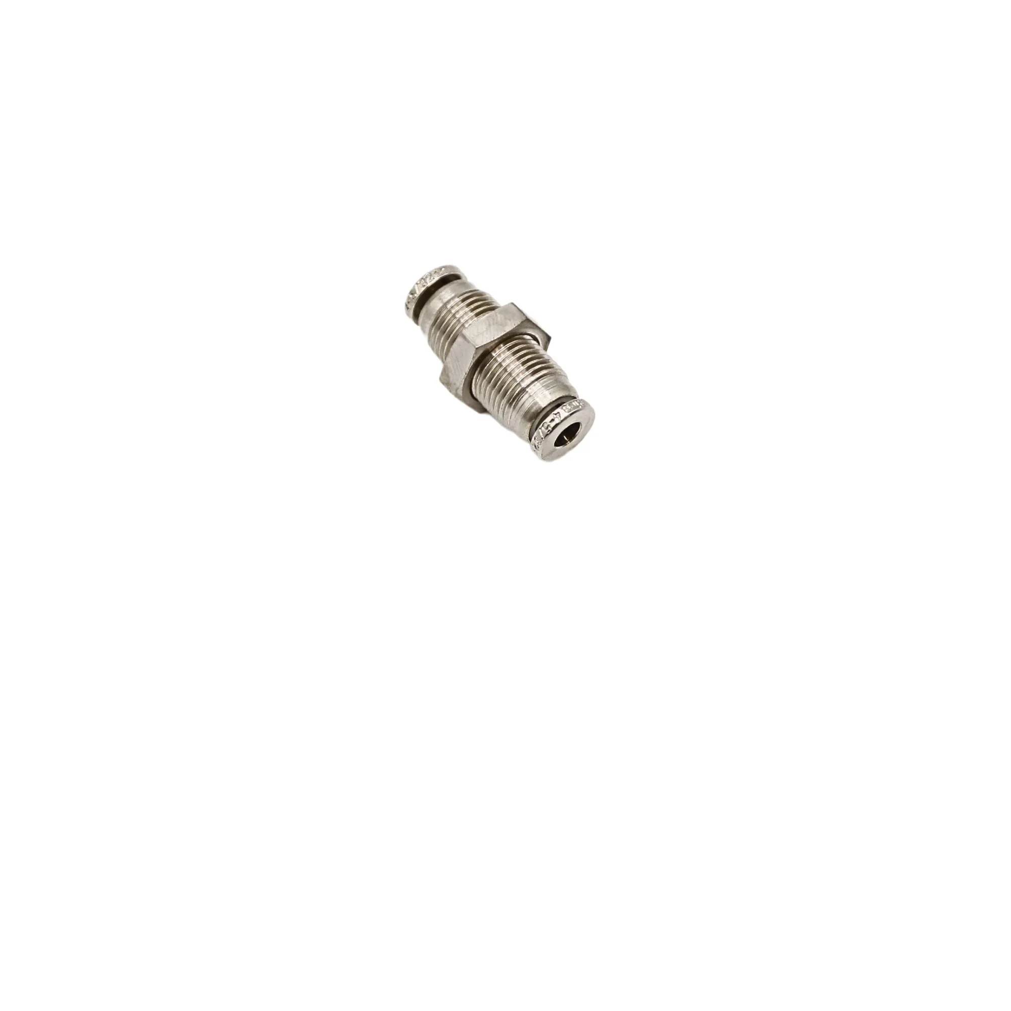 Numatics | Aventics NP Brass Push-in fitting 4mm Tube bulkhead union | NB101-004-000 - Image 2