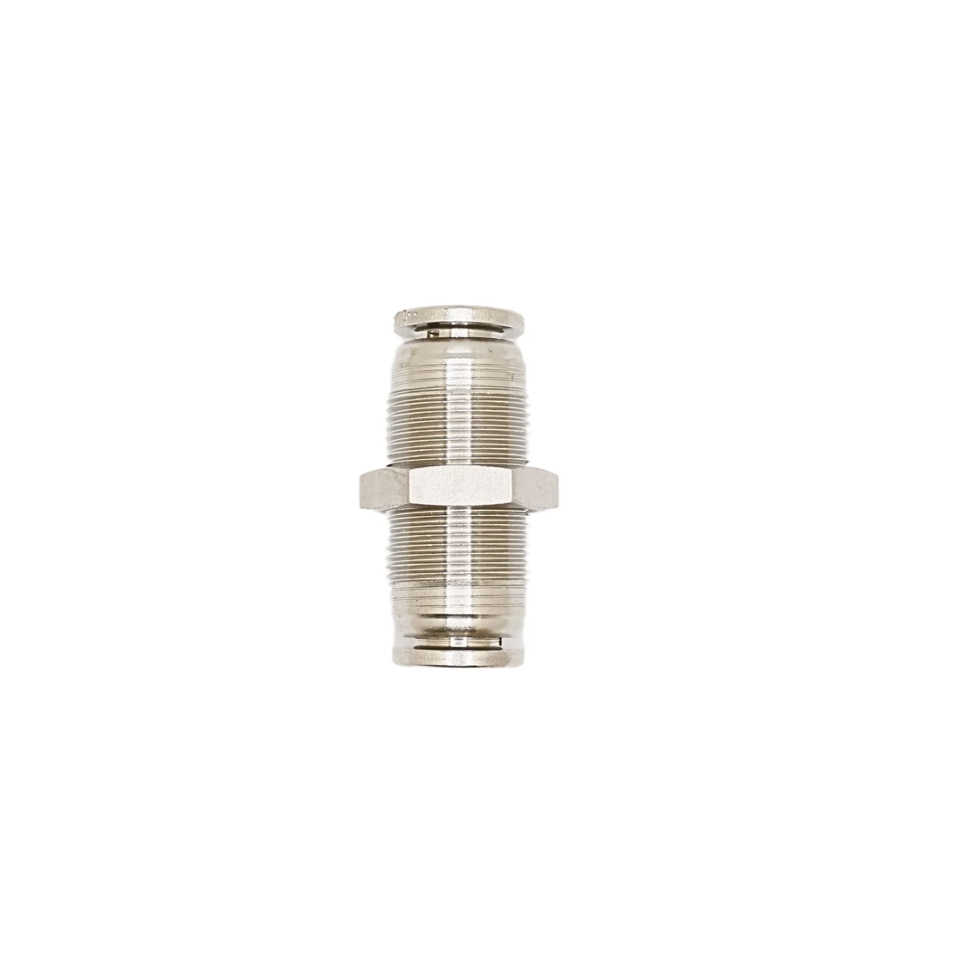 Numatics | Aventics NP Brass Push-in fitting 5/16 in Tube bulkhead | INB101-516-000