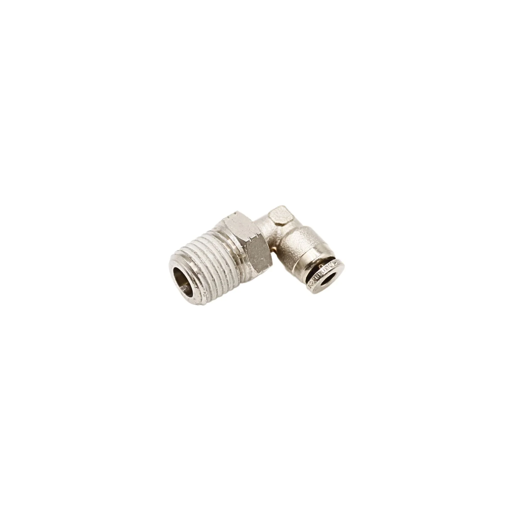 Numatics | Aventics NP Brass Push-in fitting 5/32 in Tube 1/4 in MNPT Swivel elbow | INB109-532-021