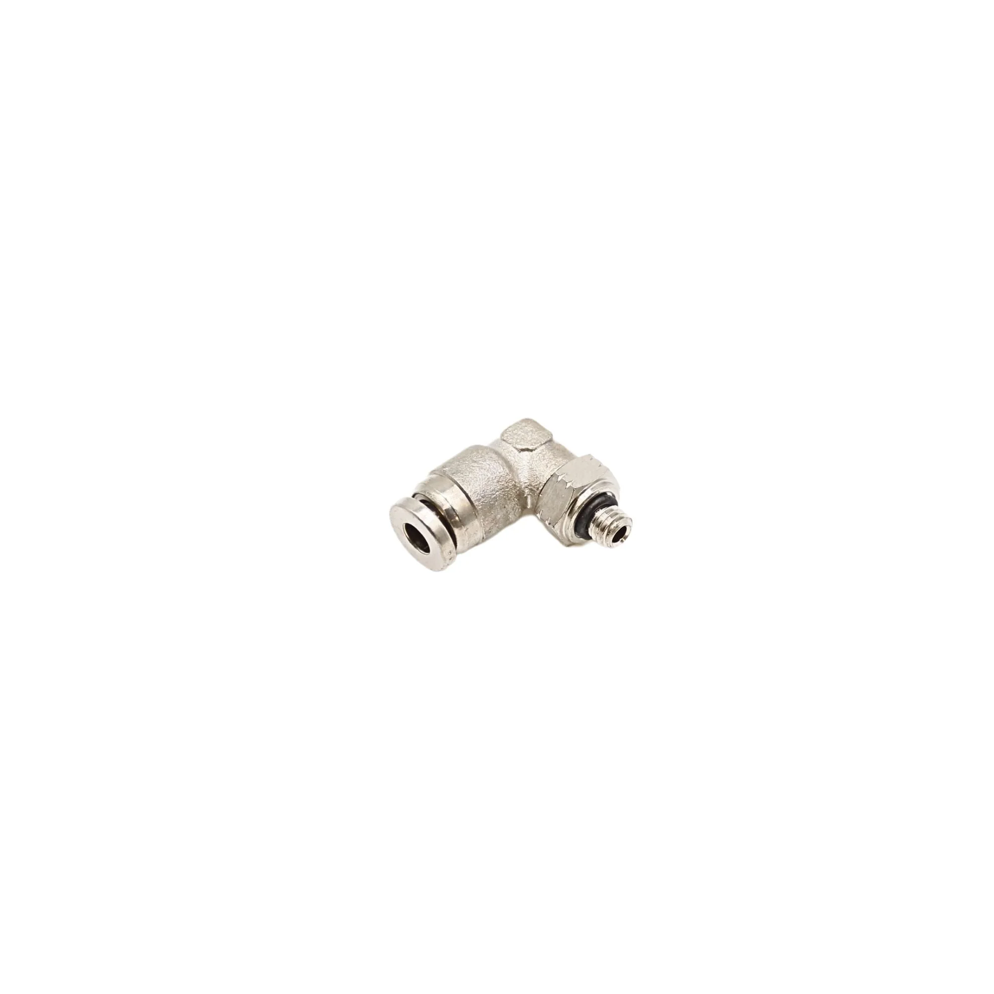 Numatics | Aventics NP Brass Push-in fitting 5/32 in Tube 10/32 in MNPT Swivel elbow | INB109-532-036 - Image 2