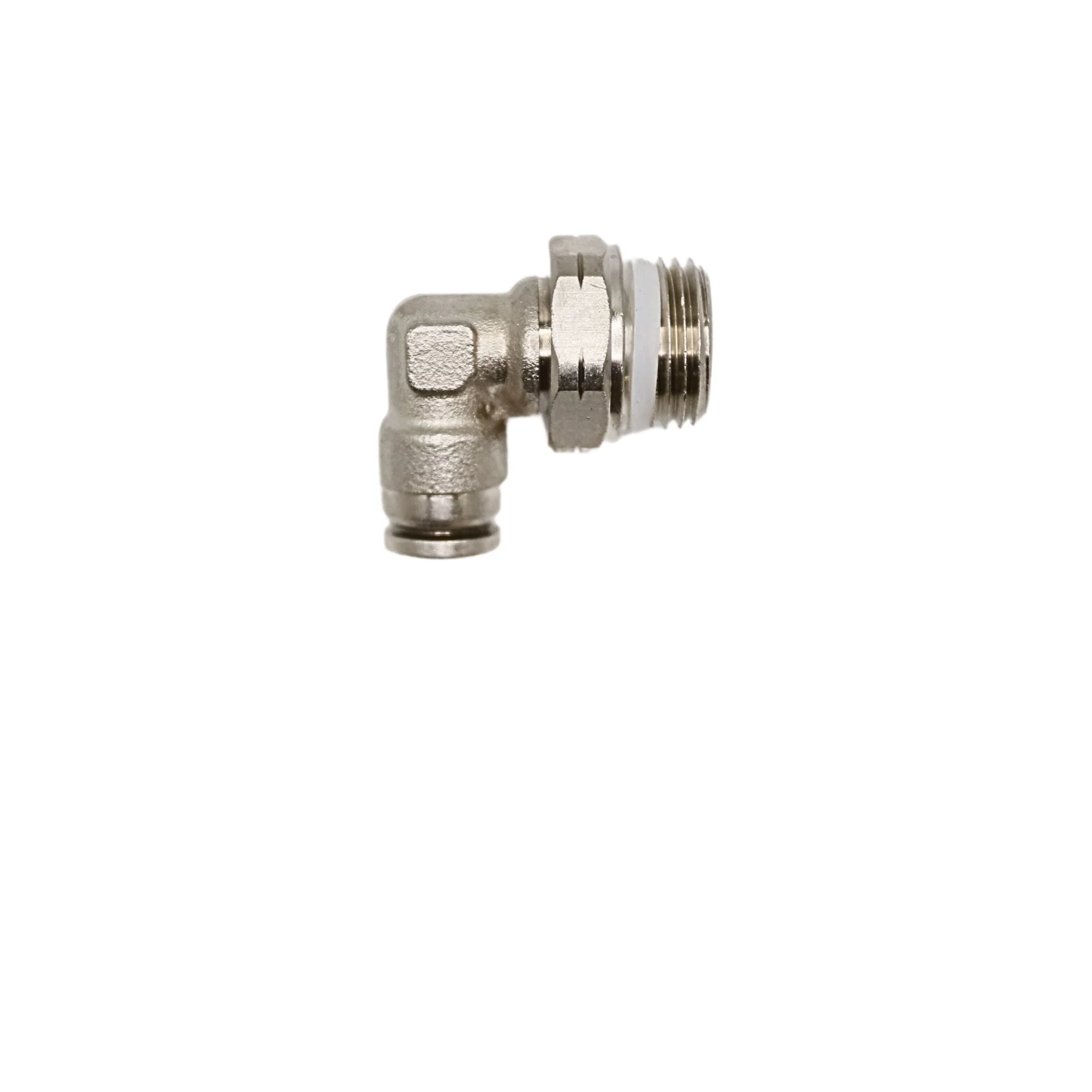 Numatics | Aventics NP Brass Push-in fitting 6mm Tube 3/8 in MNPT Swivel elbow | NWB109-006-002