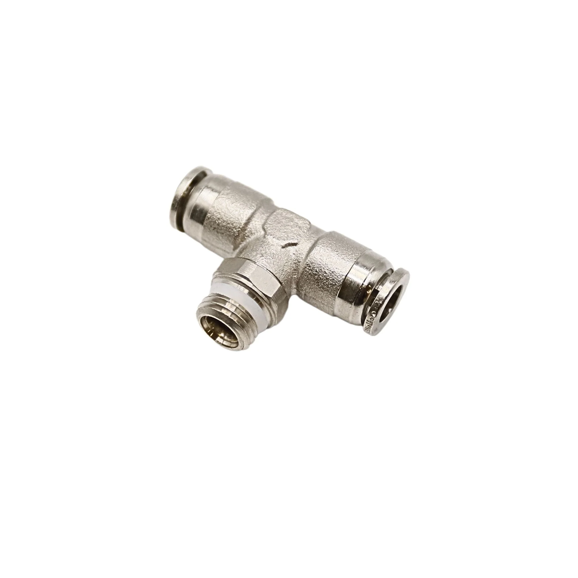 Numatics | Aventics NP Brass Push-in fitting 8mm Tube 1/4 in MNPT Swivel branch tee | NWB114-008-001 - Image 2