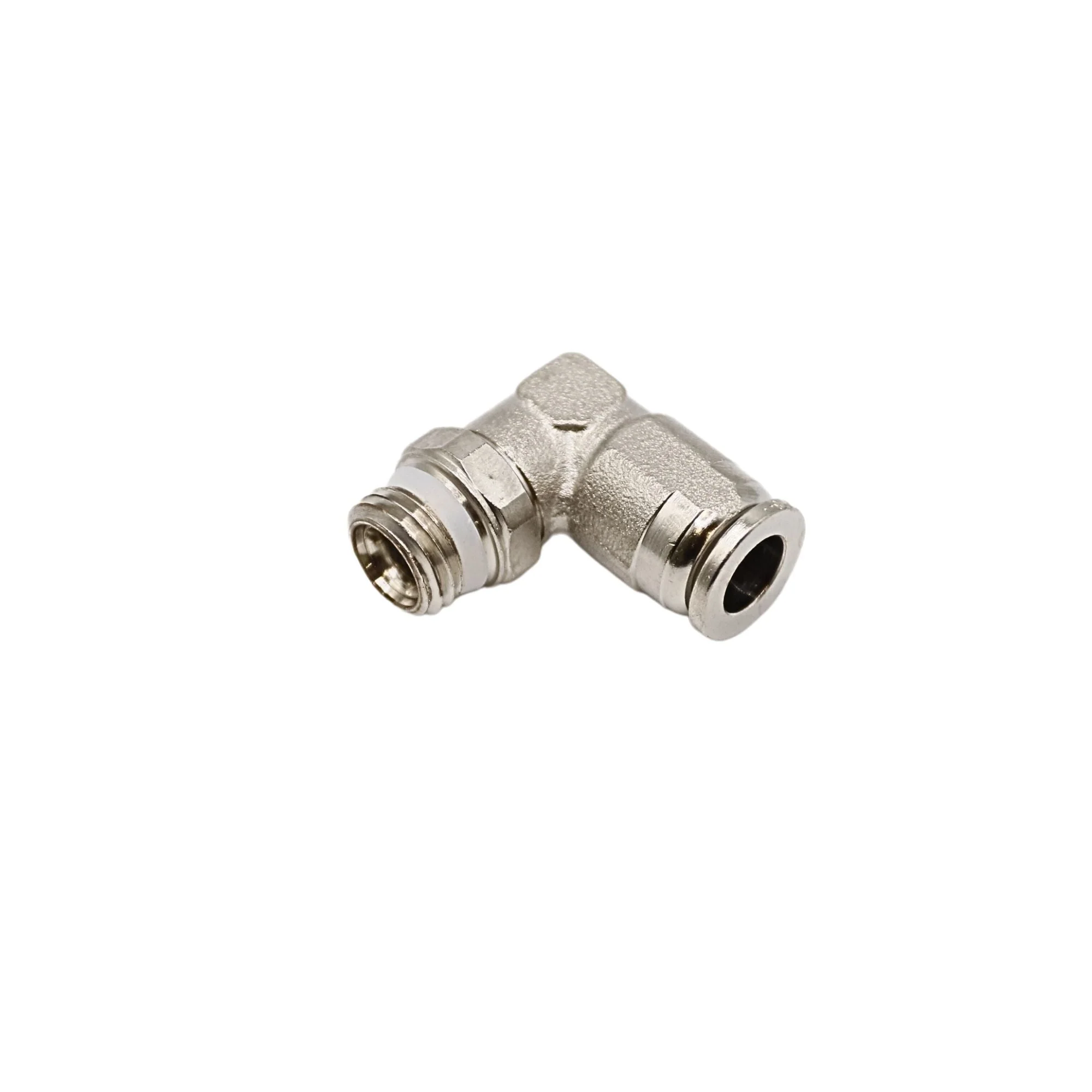 Numatics | Aventics NP Brass Push-in fitting 8mm Tube 1/4 in MNPT Swivel elbow | NWB109-008-001 - Image 2