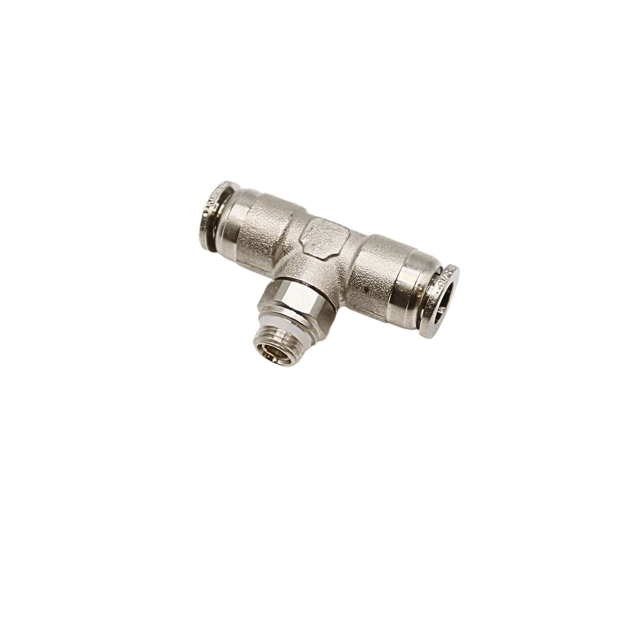 Numatics | Aventics NP Brass Push-in fitting 8mm Tube 1/8 in MNPT Swivel branch tee | NWB114-008-000 - Image 2