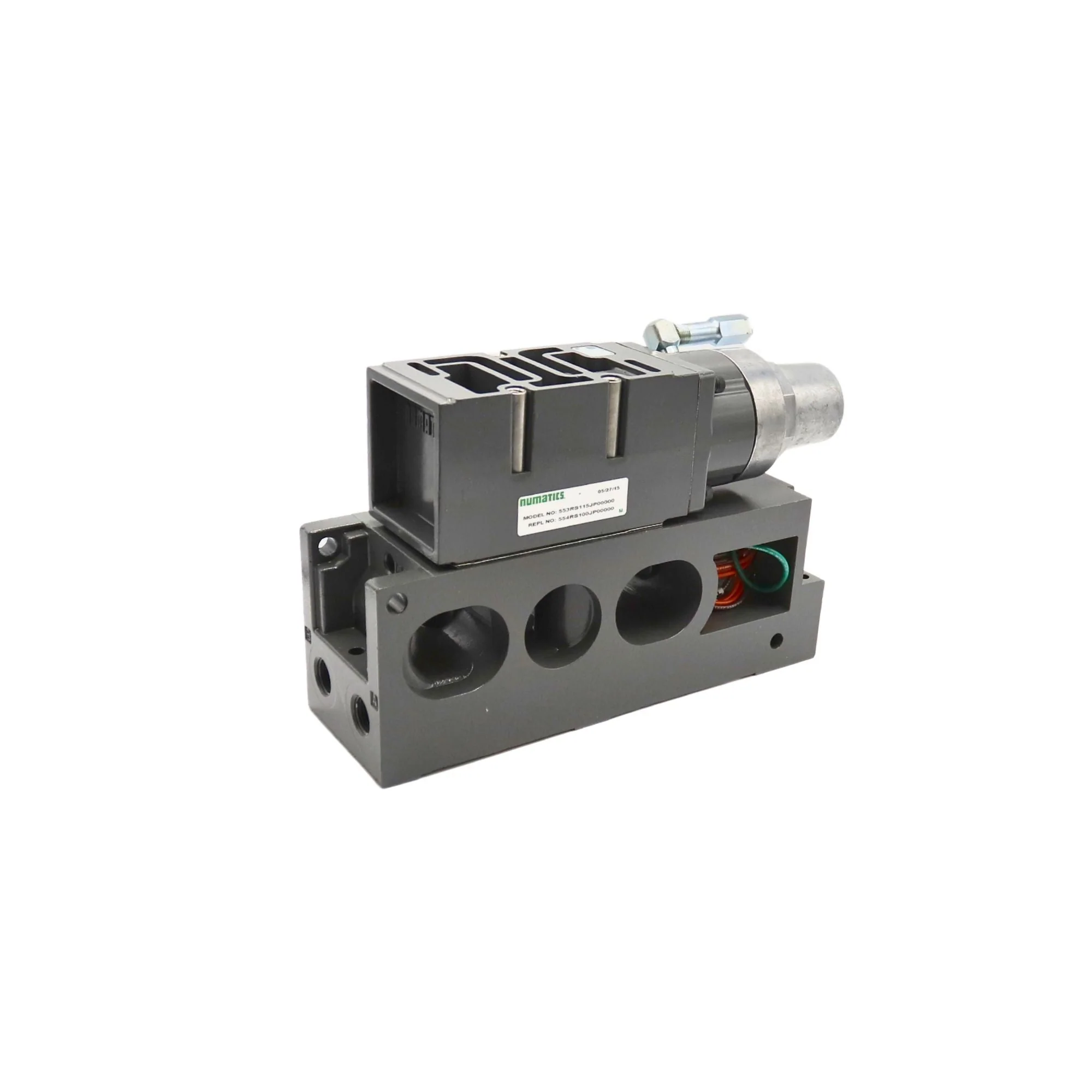 Numatics | Aventics Sandwich Regulator/Manifold MK55/SPA55 Series SGL PR 10-130PSI 3/8 in NPT | 553RS115JP00000 - Image 3