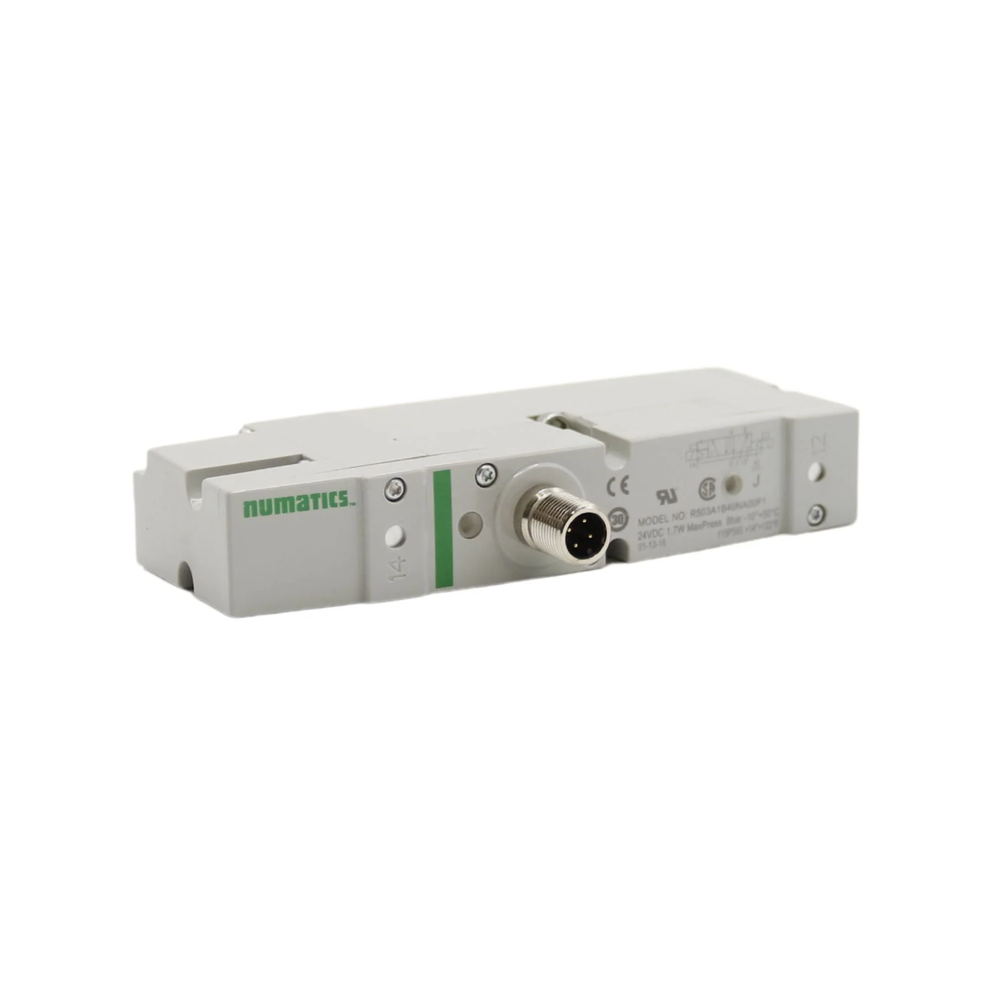 Numatics | Aventics Solenoid Pilot Valve 503 Series 4/2 Detent | R503A1B40NA00F1