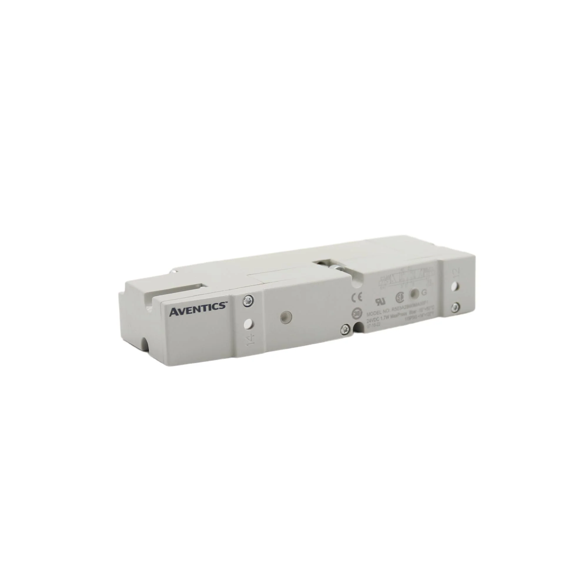 Numatics | Aventics Solenoid Pilot Valve 503 Series 4/3 Closed CTR | R503A2B60MA00F1