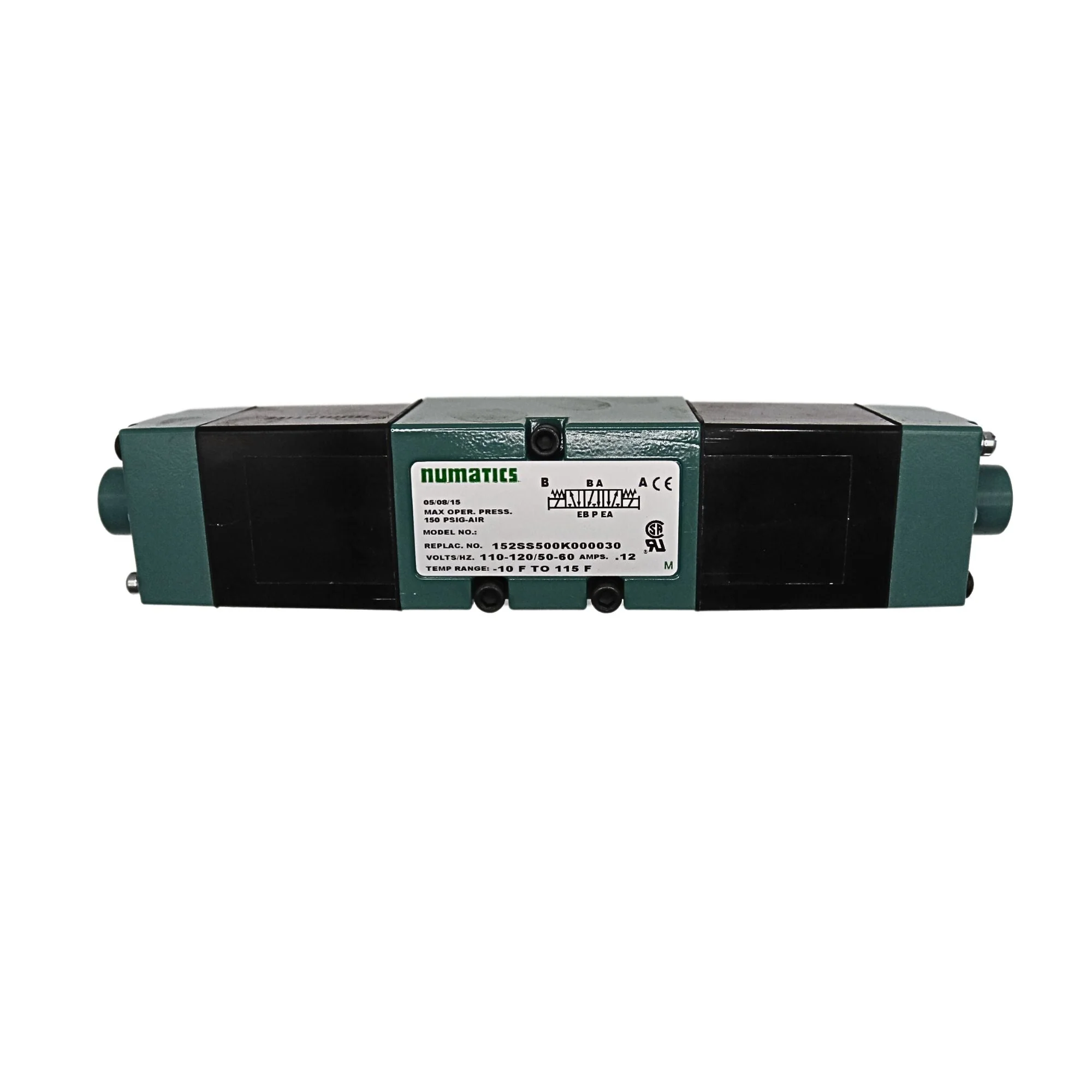 Numatics | Aventics Solenoid Valve MK15 Series 4/3 open CTR 120VAC | 152SS500K000030