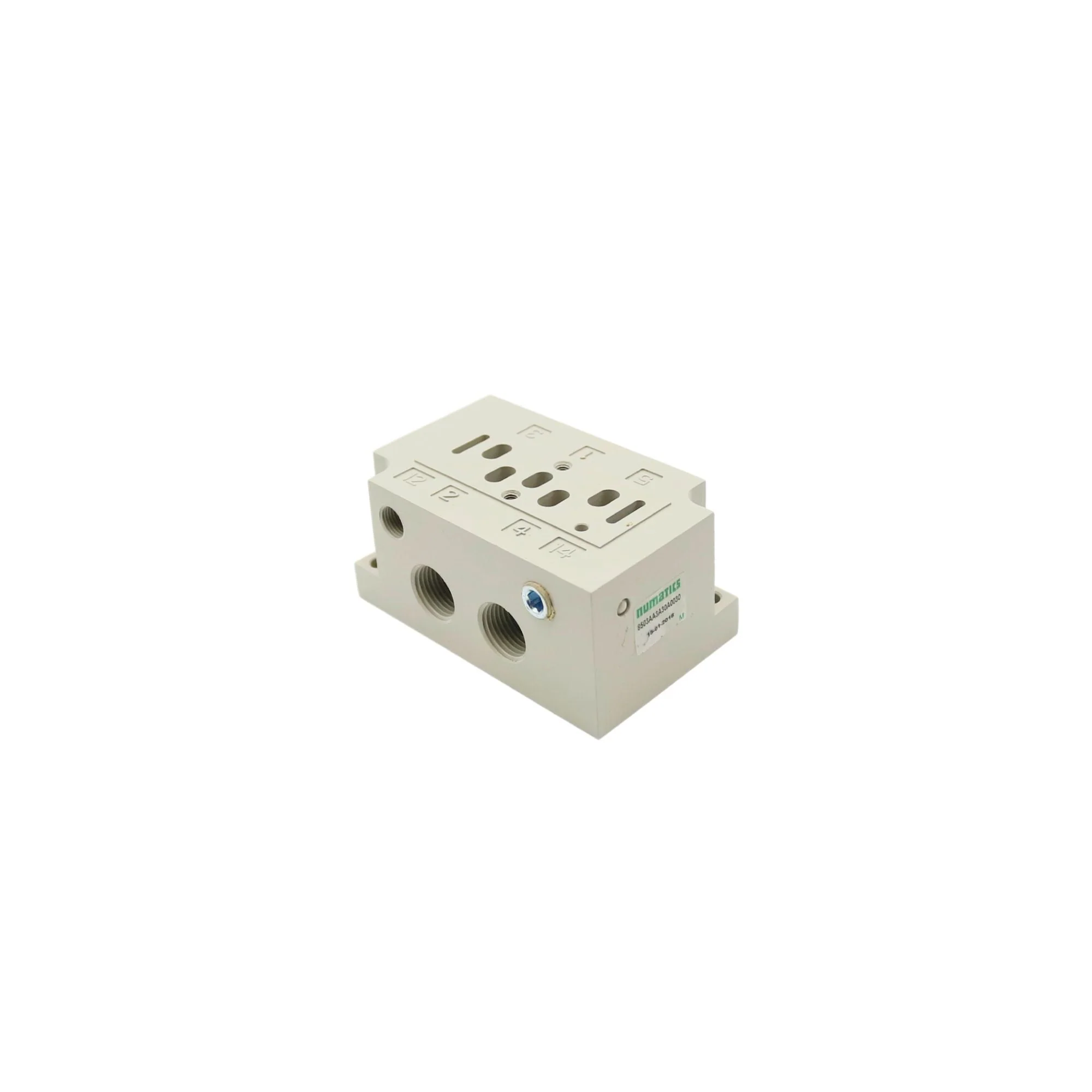 Numatics | Aventics Valve Base 503 Series 3/8 in NPT side ports-HW (3A) | 8503AA3A30A0030