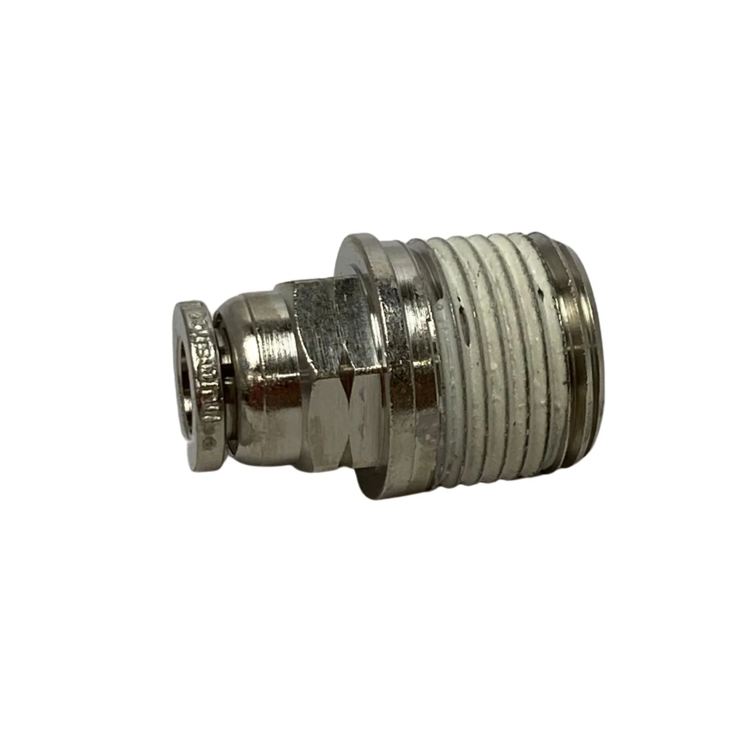 Numatics | Male connector 3/8 in thread 1/2 in tube | INWB103-102-022