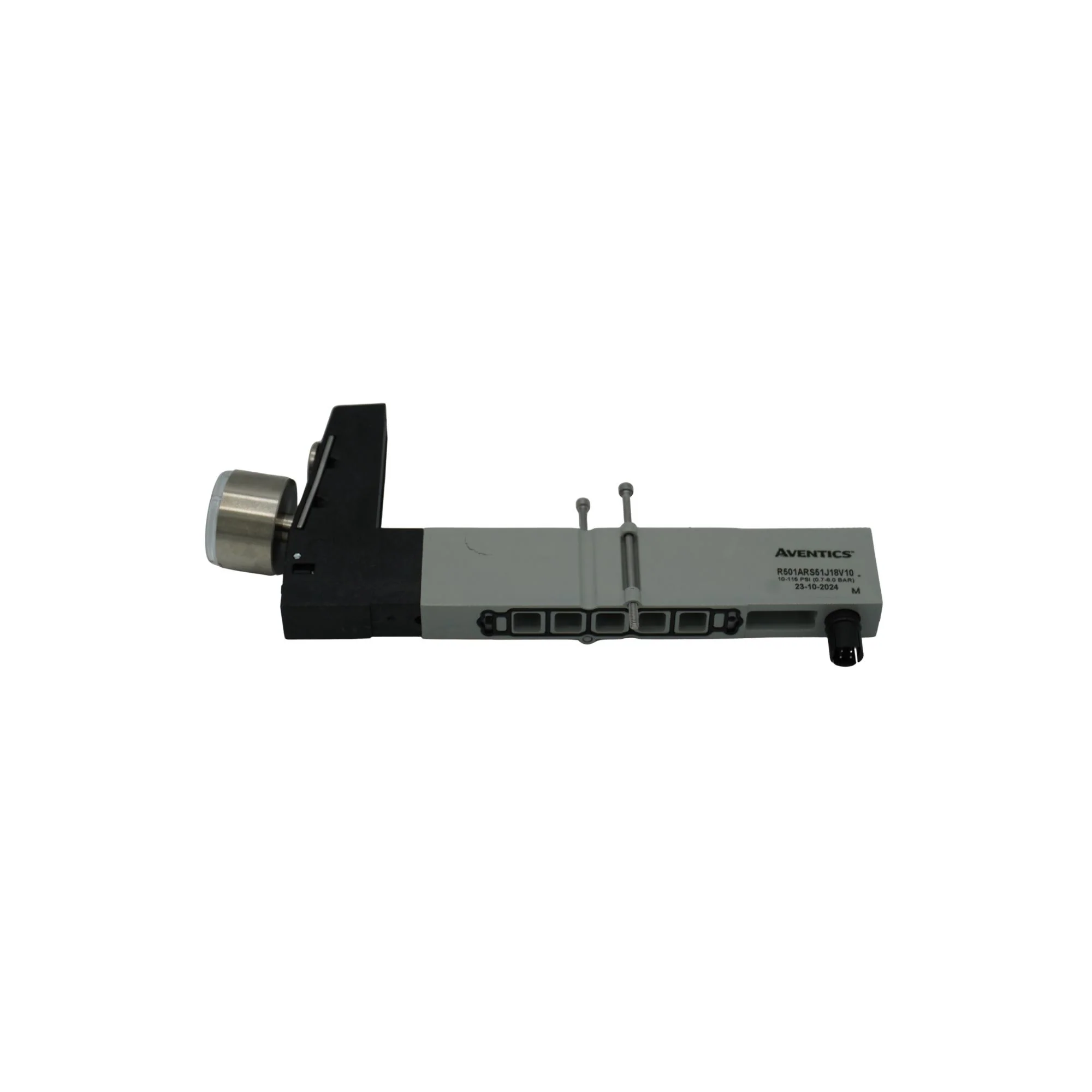 Numatics | SANDWICH REGULATOR 501 SERIES SGL PR 10-115PSI, GAUGE IN OFFSET PORT | R501ARS51J18V10 - Image 2