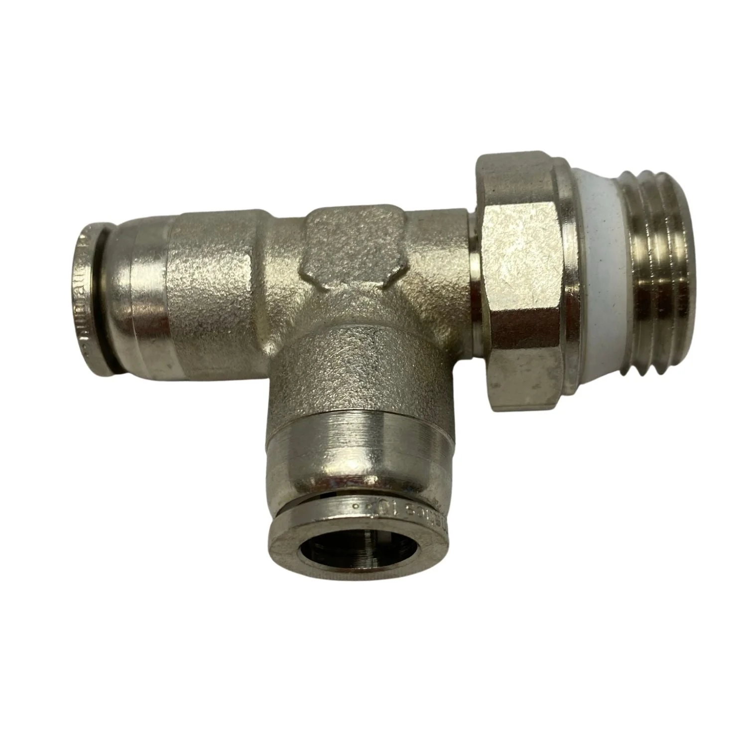 Numatics | Swivel run Tee 1/2 in thread 10mm tube | NWB116-010-003