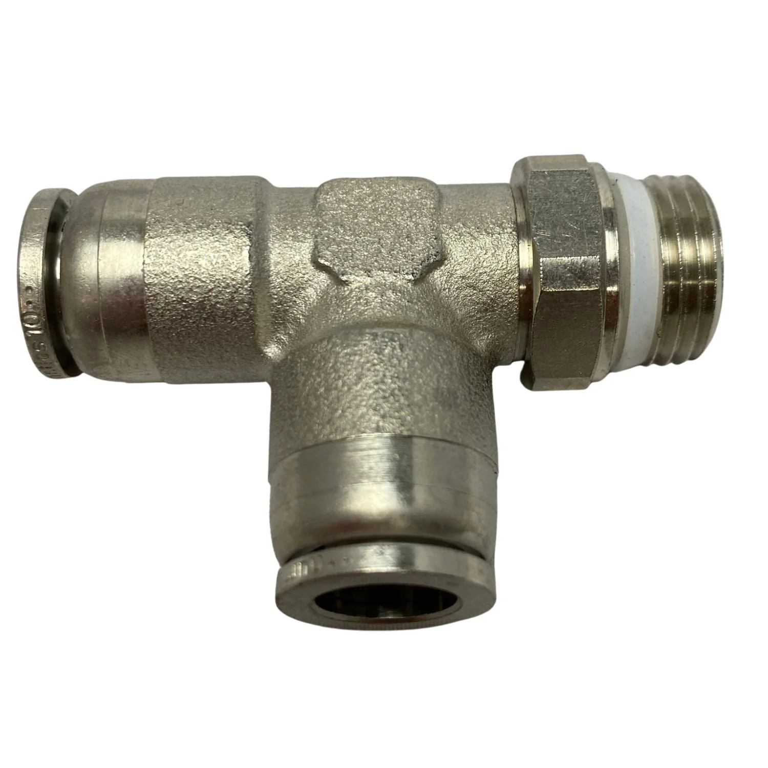 Numatics | Swivel run Tee 3/8 in thread 10mm tube | NWB116-010-002