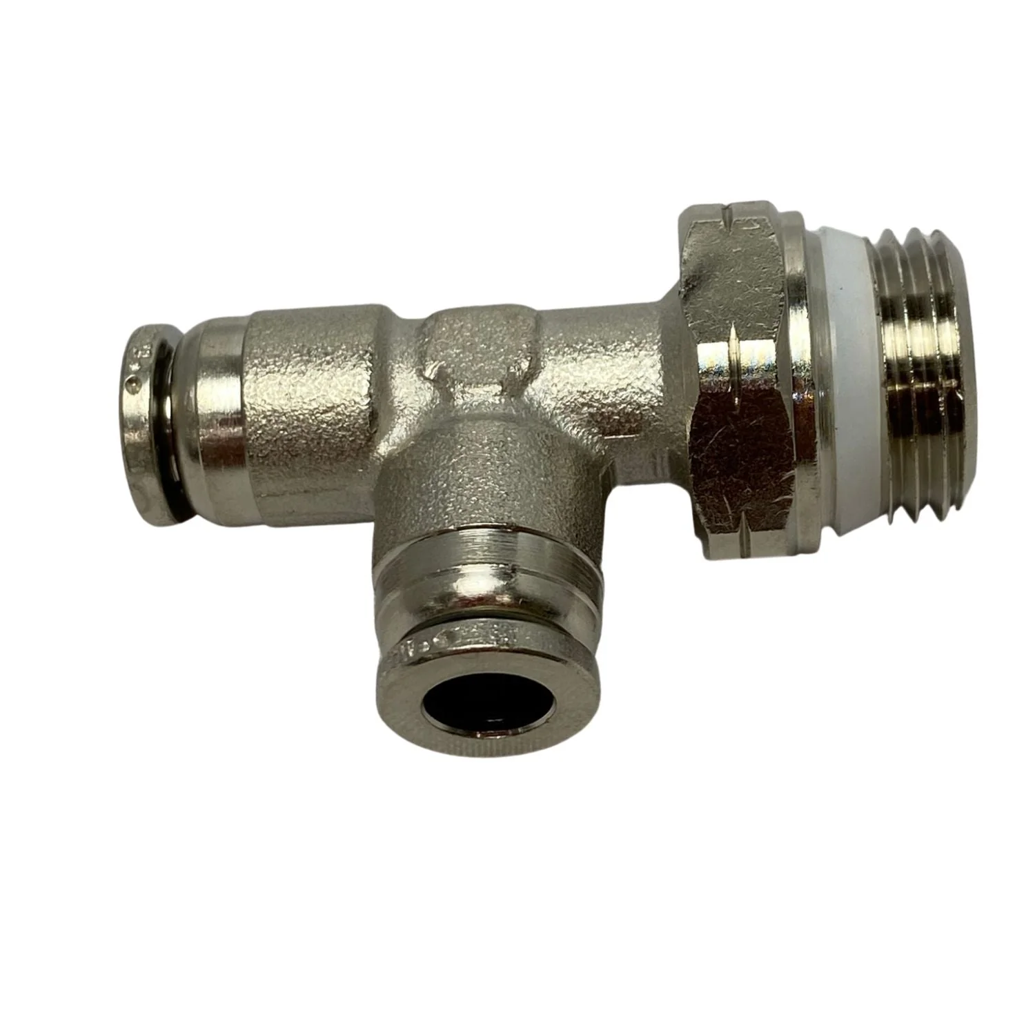 Numatics | Swivel run Tee 1/4 in tube 3/8 in thread | INWB116-104-022