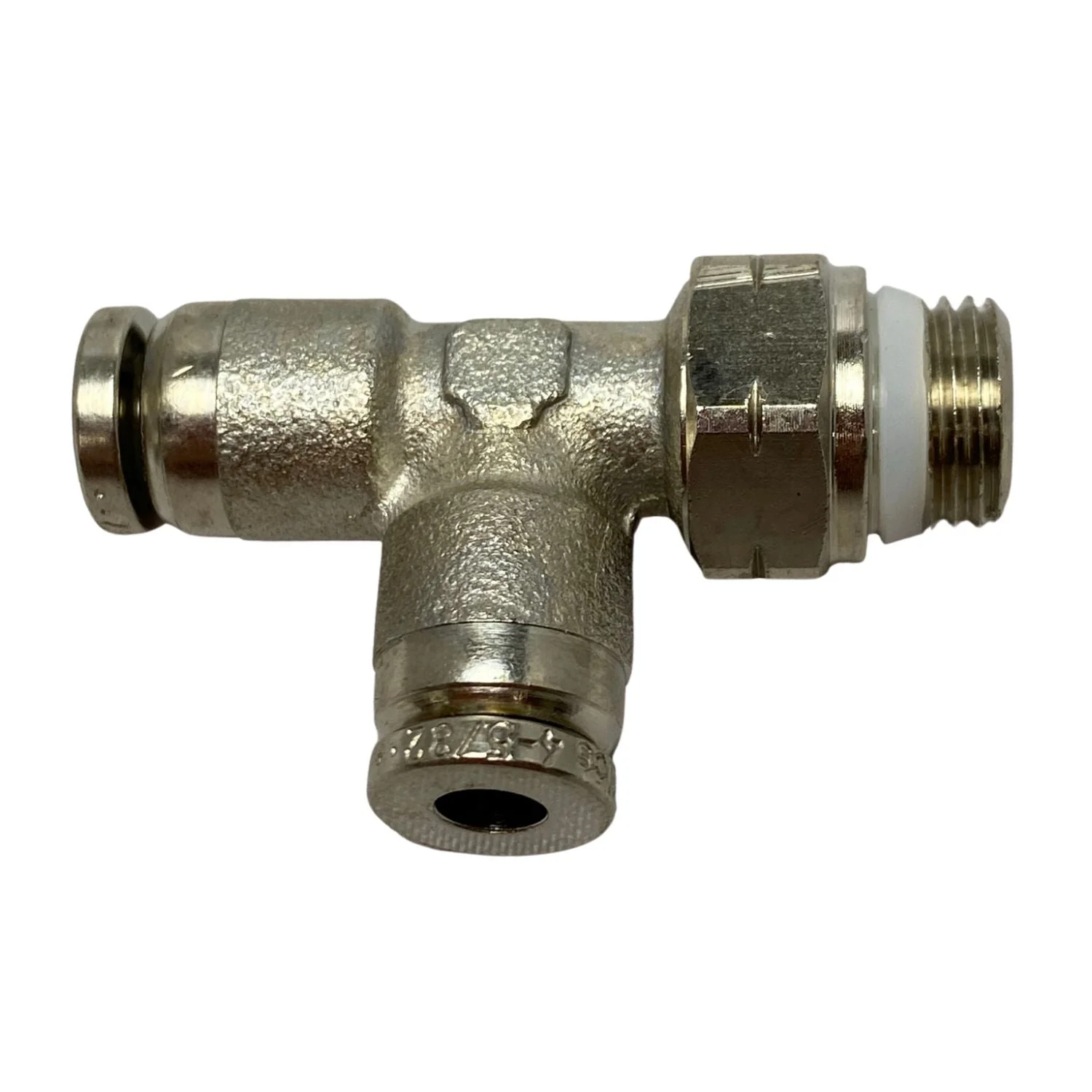 Numatics | Swivel run Tee 5/32 in tube 1/8 in thread | INWB116-532-020