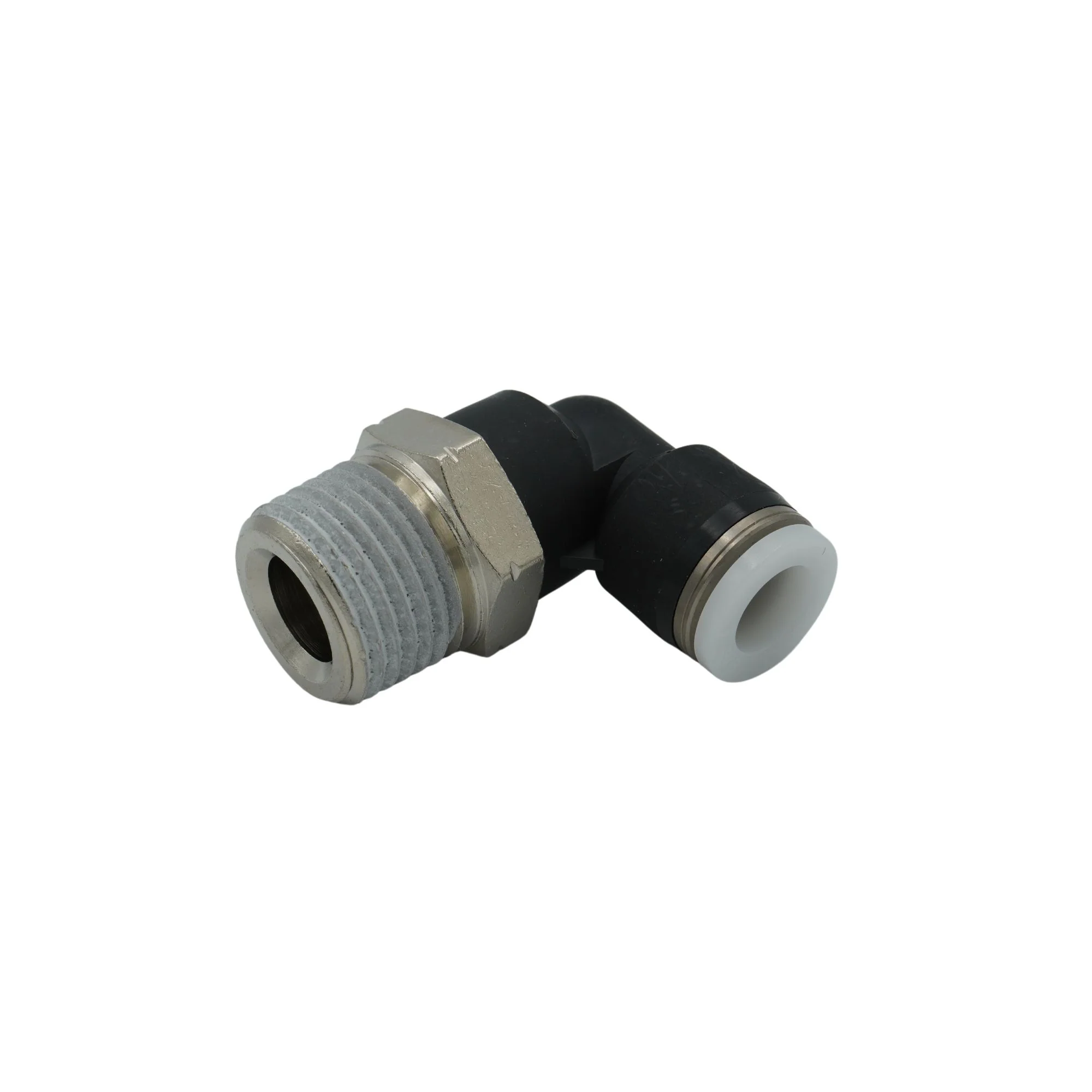 Pisco | Koganei | 1/2 in NPT x 3/8 in Tube Elbow | PL3/8-N4U