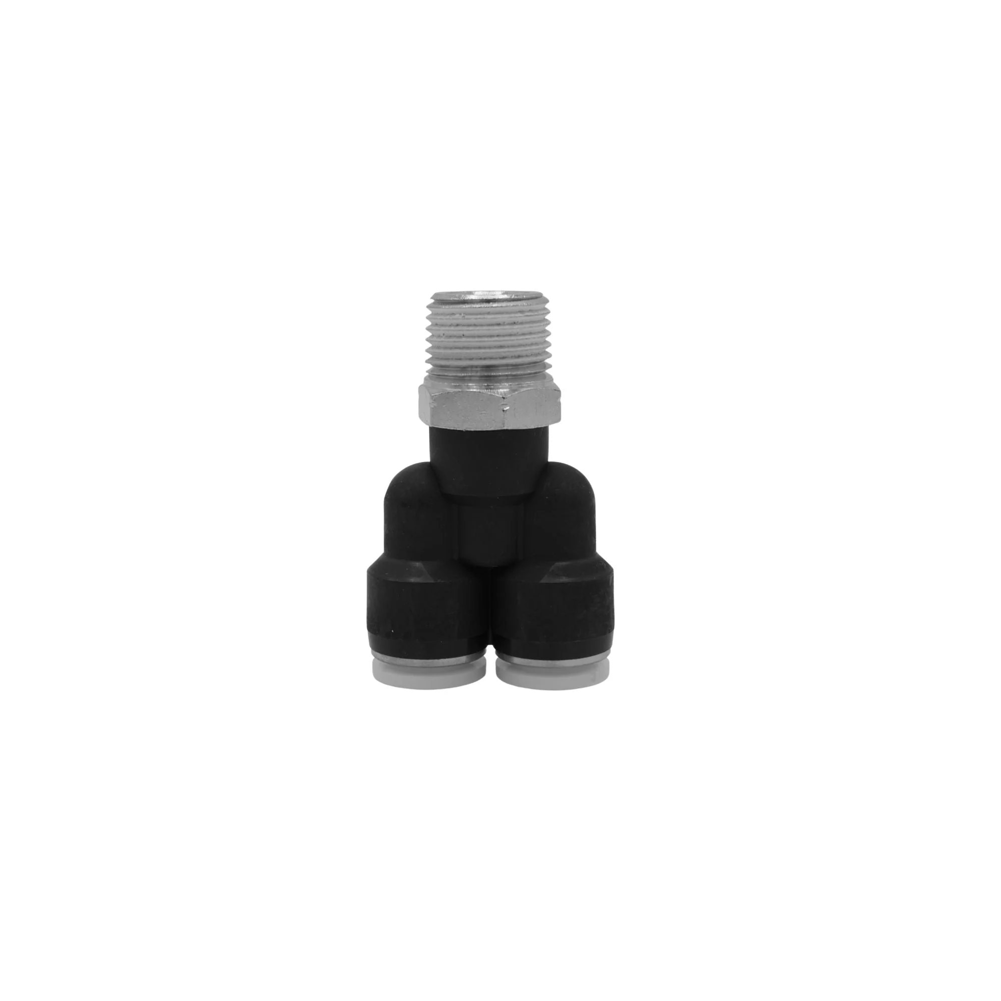 Pisco | Koganei | 1/2" NPT x 1/2" Tube Branch Y | PX1/2-N4U