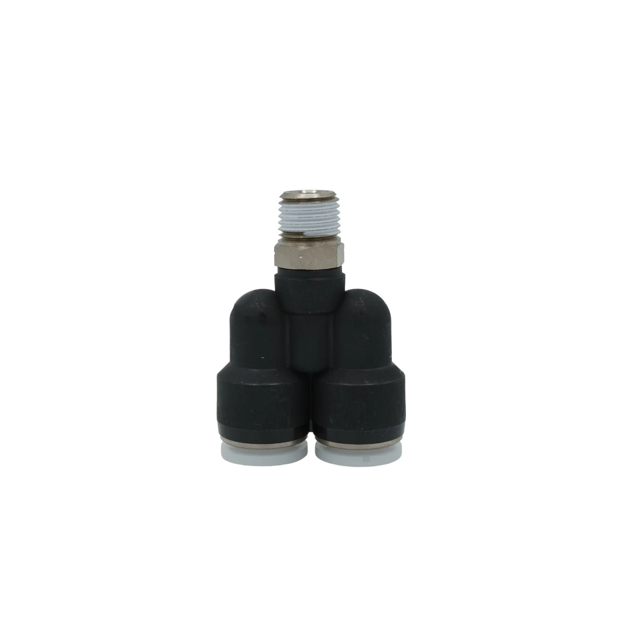 Pisco | Koganei | 1/4" NPT x 1/2" Tube Branch Y | PX1/2-N2U