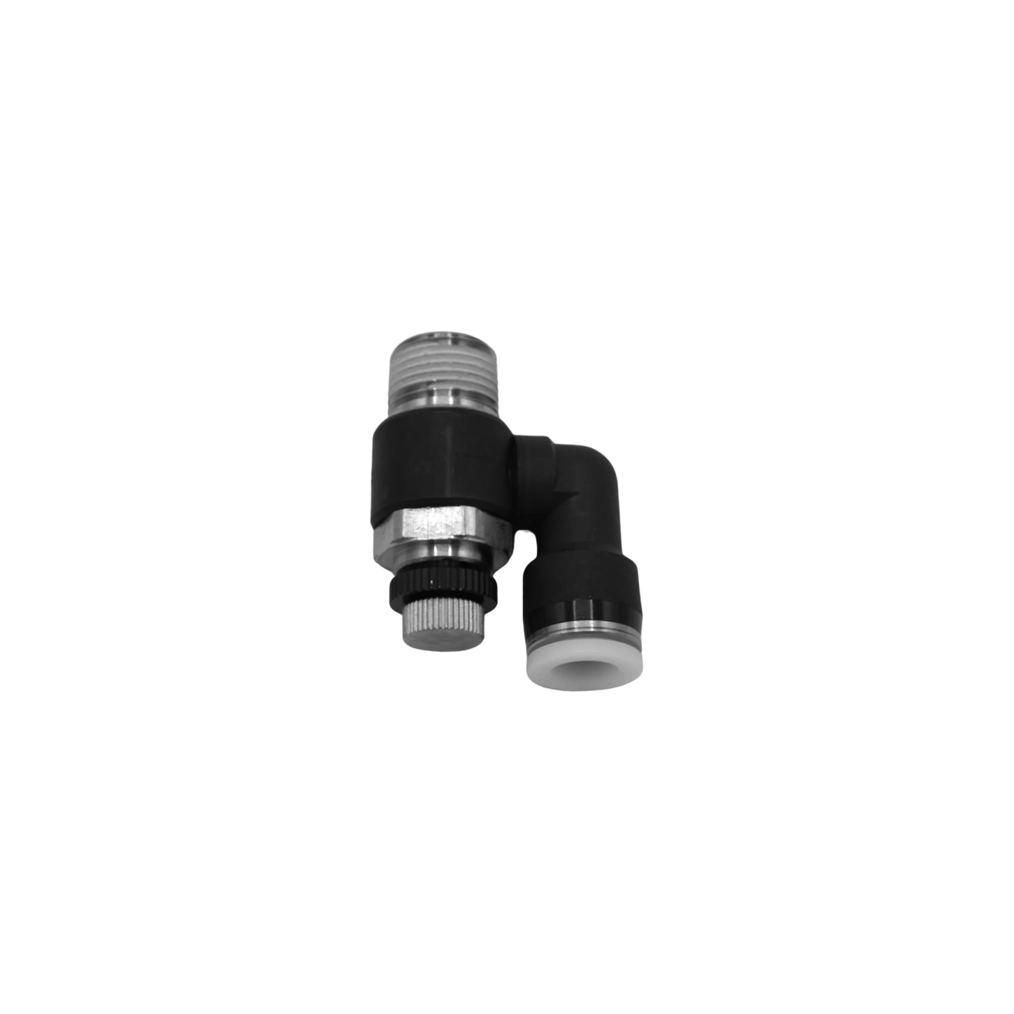 Pisco | Koganei | 1/4" NPT x 3/8" Tube Flow Control, Meter-in | JSS3/8-N3BU