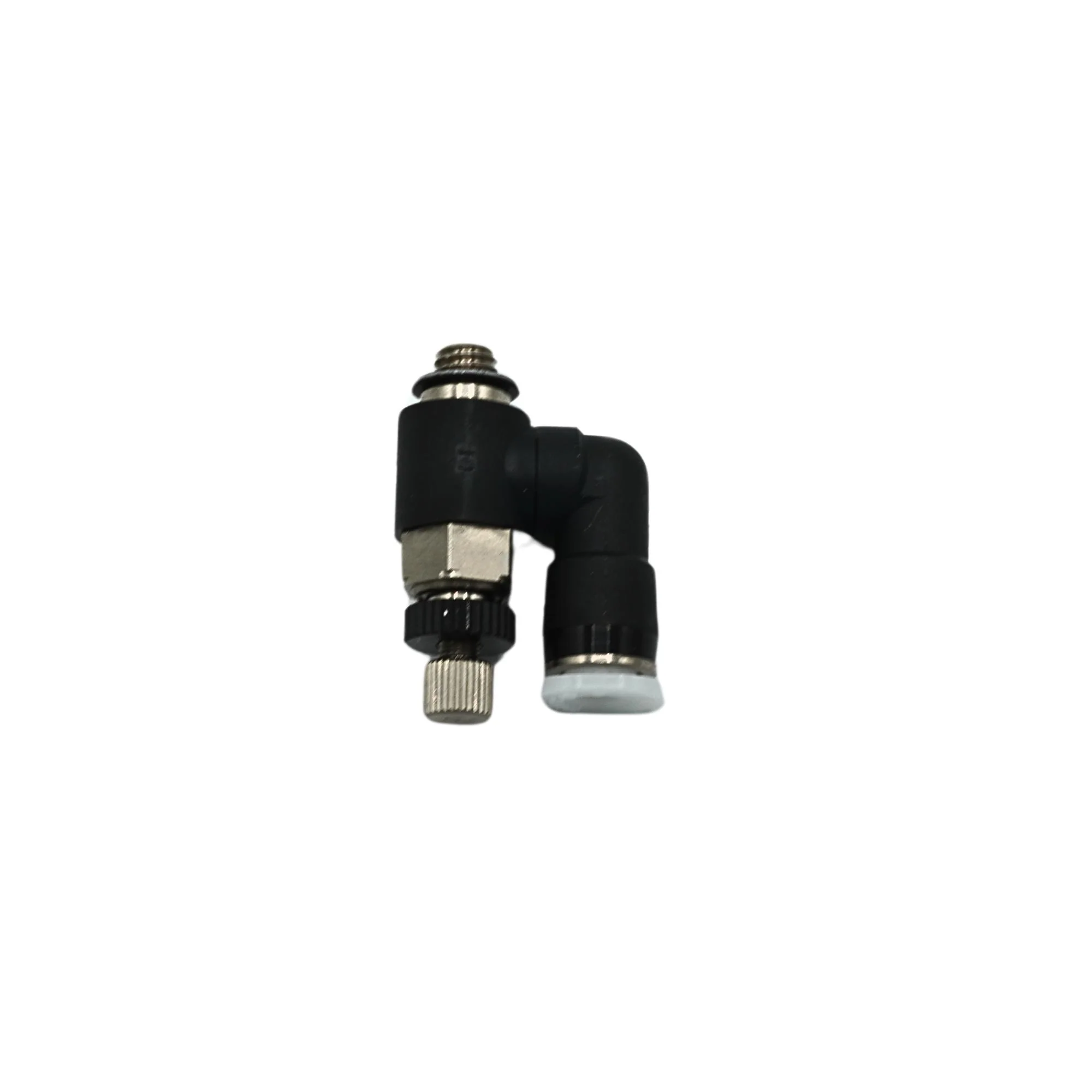 Pisco | Koganei | 10-32UNF x 1/8" Tube Flow Control, Meter-In | JSS1/8-U10BU