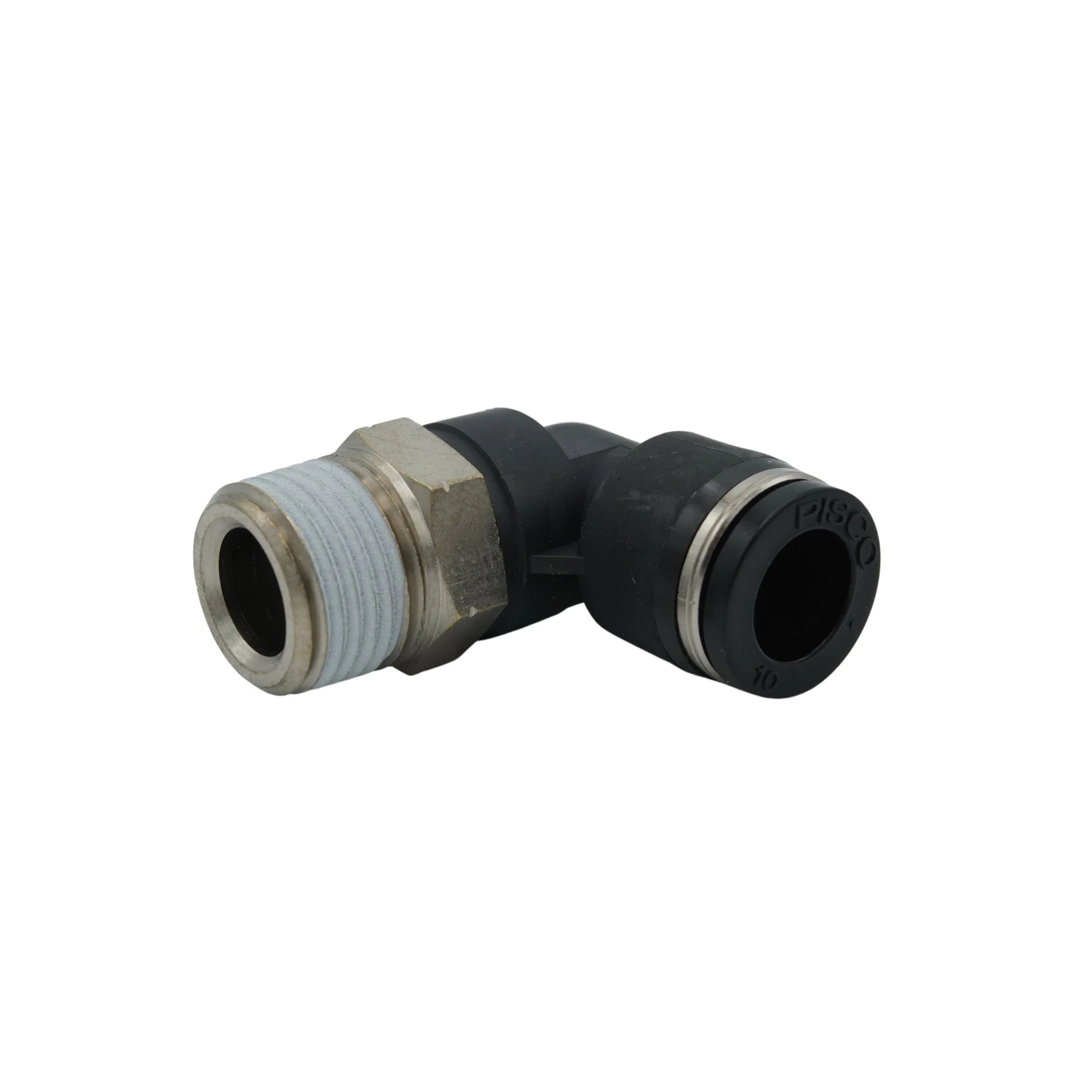 Pisco | Koganei | 3/8 in NPT x 10mm Tube Elbow | PL10-N3U