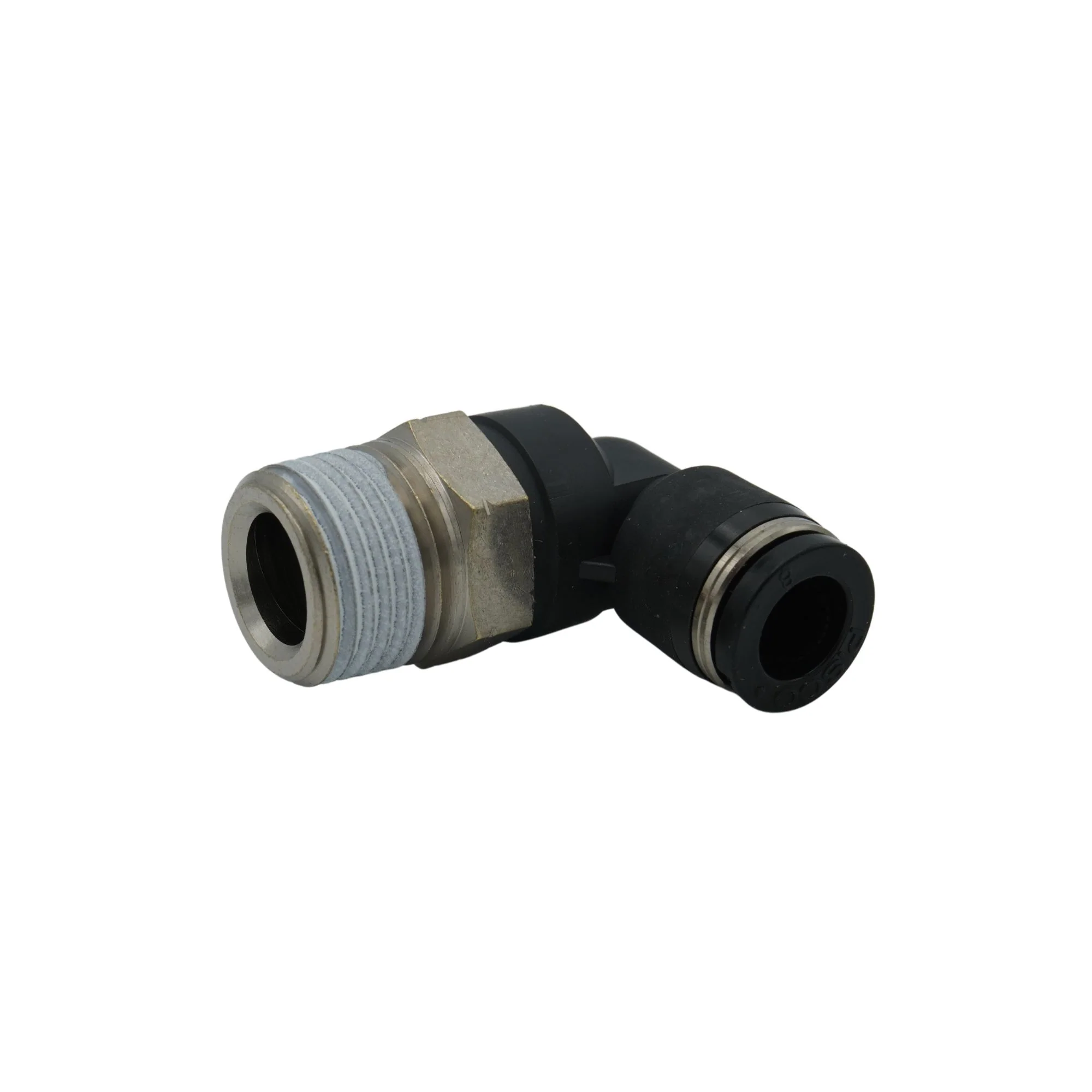 Pisco | Koganei | 3/8 in NPT x 8mm Tube Elbow | PL8-N3U