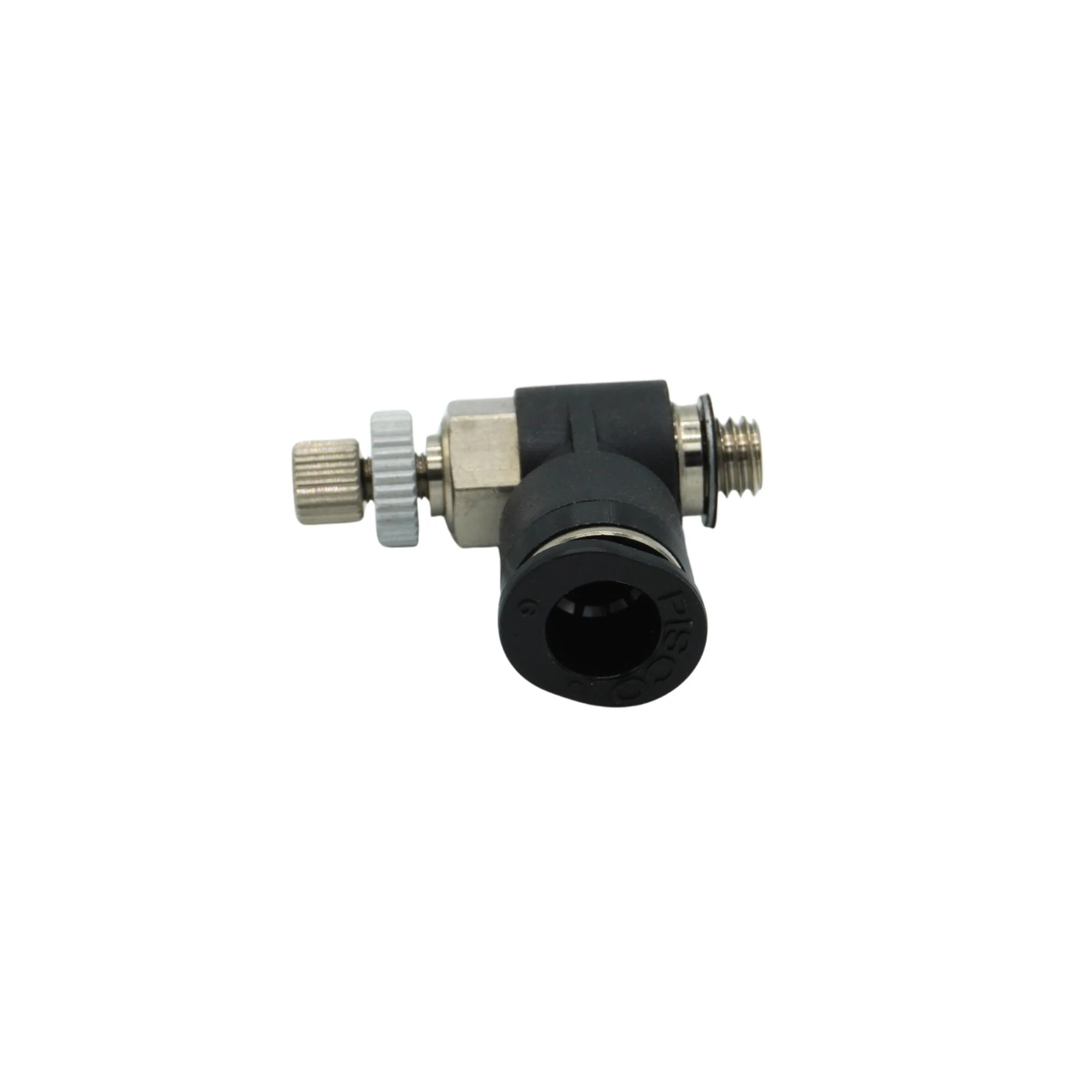 Pisco | Koganei | M5x0.8 x 6mm Tube Flow Control, Meter-Out | JSC6-M5A
