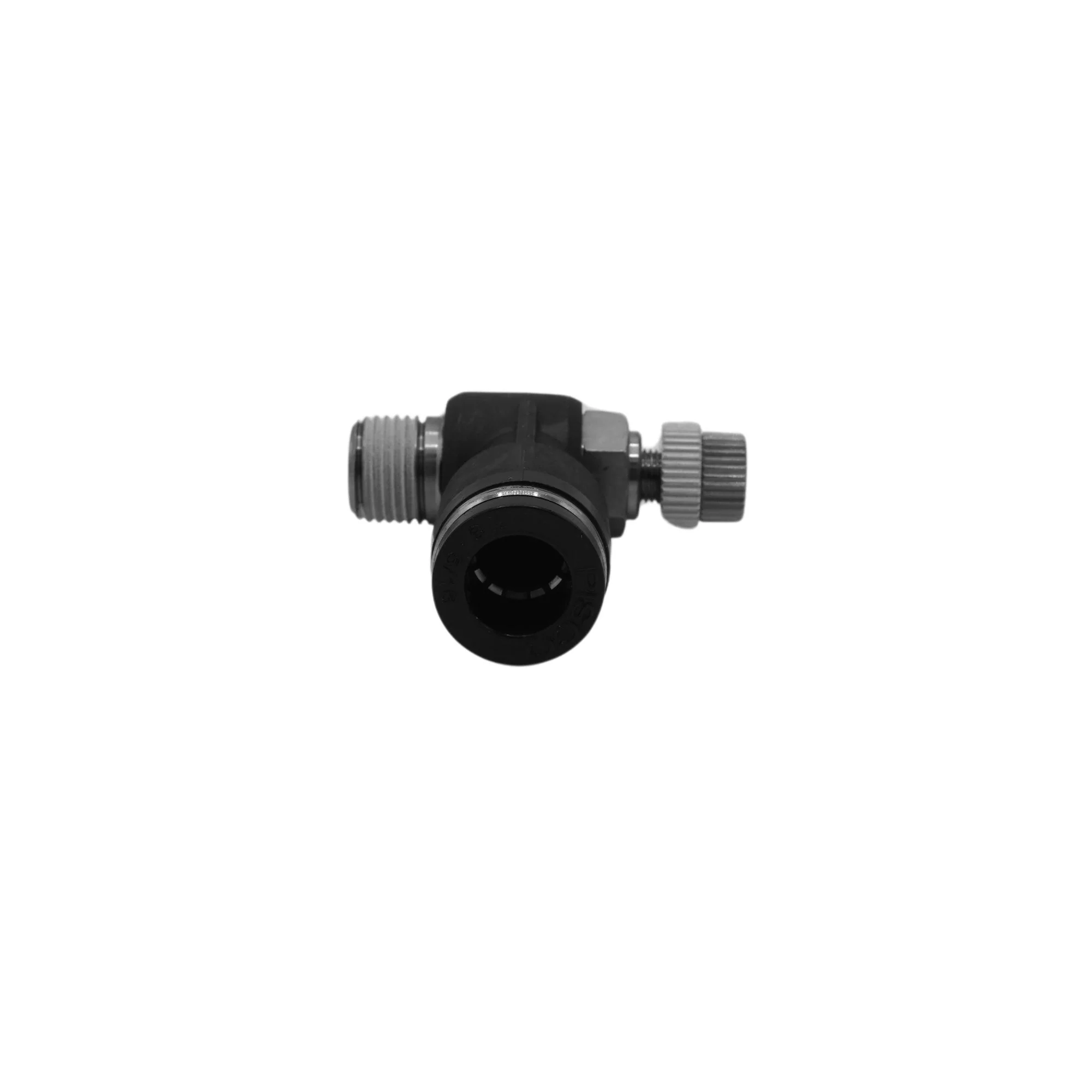 Pisco | Koganei | R1/8 x 8mm Tube Flow Control, Meter-Out | JSC8-01A