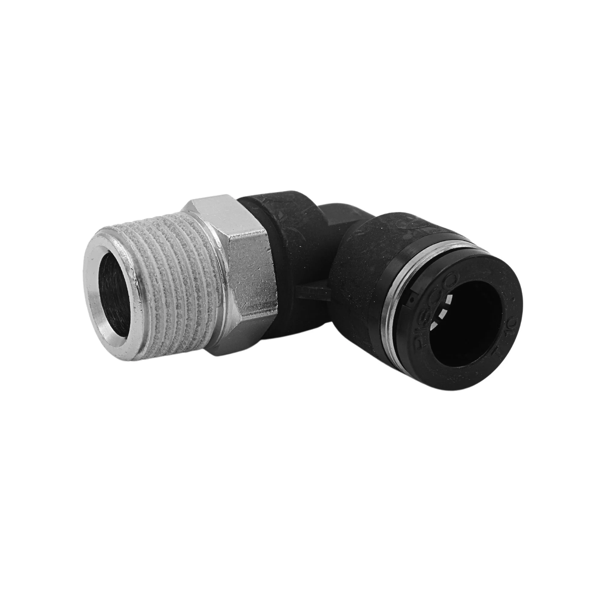 Pisco | Koganei | R3/8 x 10mm Tube Elbow | PL10-03
