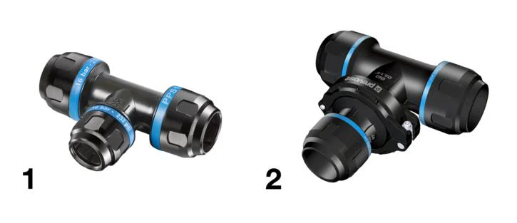Prevost | 1-1/4" Pipe x 1/2" Pipe Reducing Branch | PPS1 TR3216