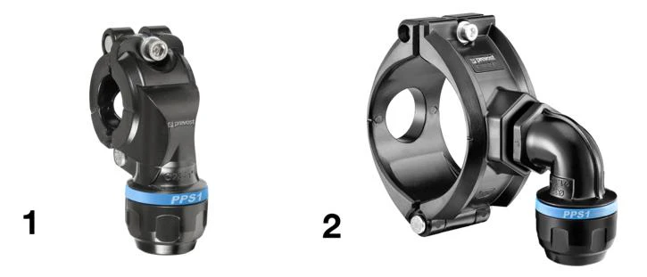 Prevost | 1-1/4" Pipe x 3/4" Pipe tapping flange for pipe | PPS1 BP3220