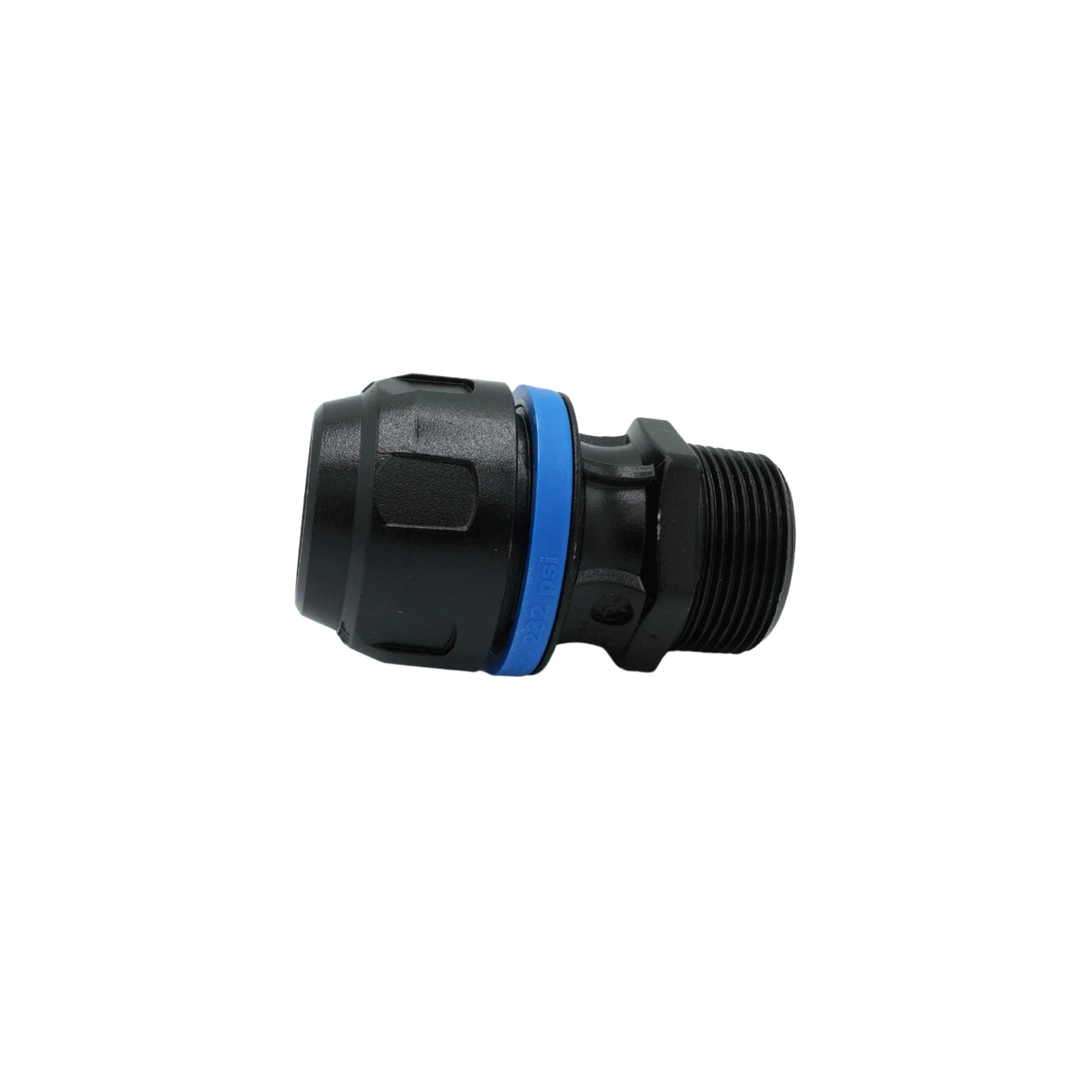 Prevost | Aluminum Tapered Male Thread Straight Fitting, 1-1/4" x 1-1/4" MNPT | PPS1 MM32256