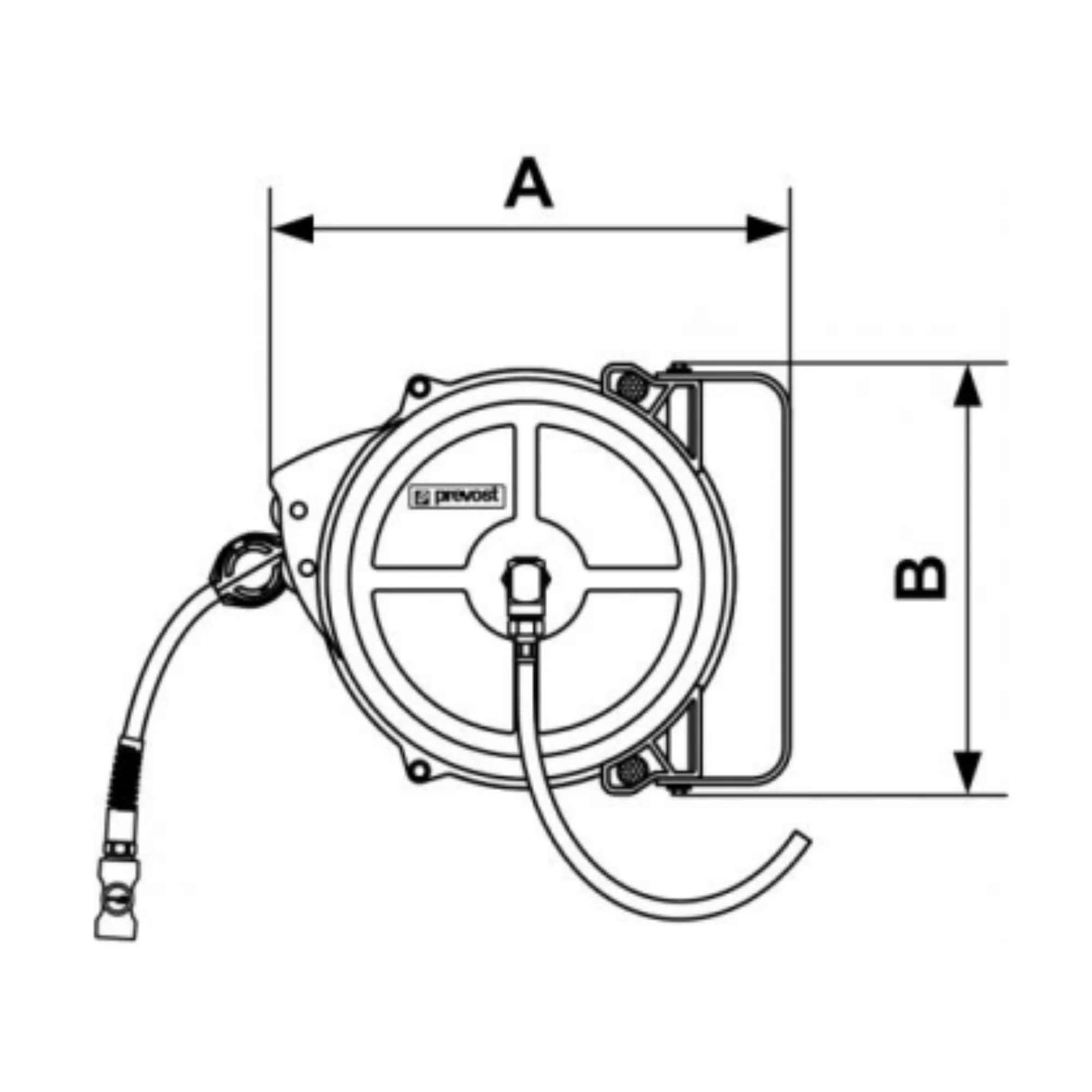 Prevost | DMF Series - Industrial type - Polyurethane hose | DMF 0812IS - Image 2