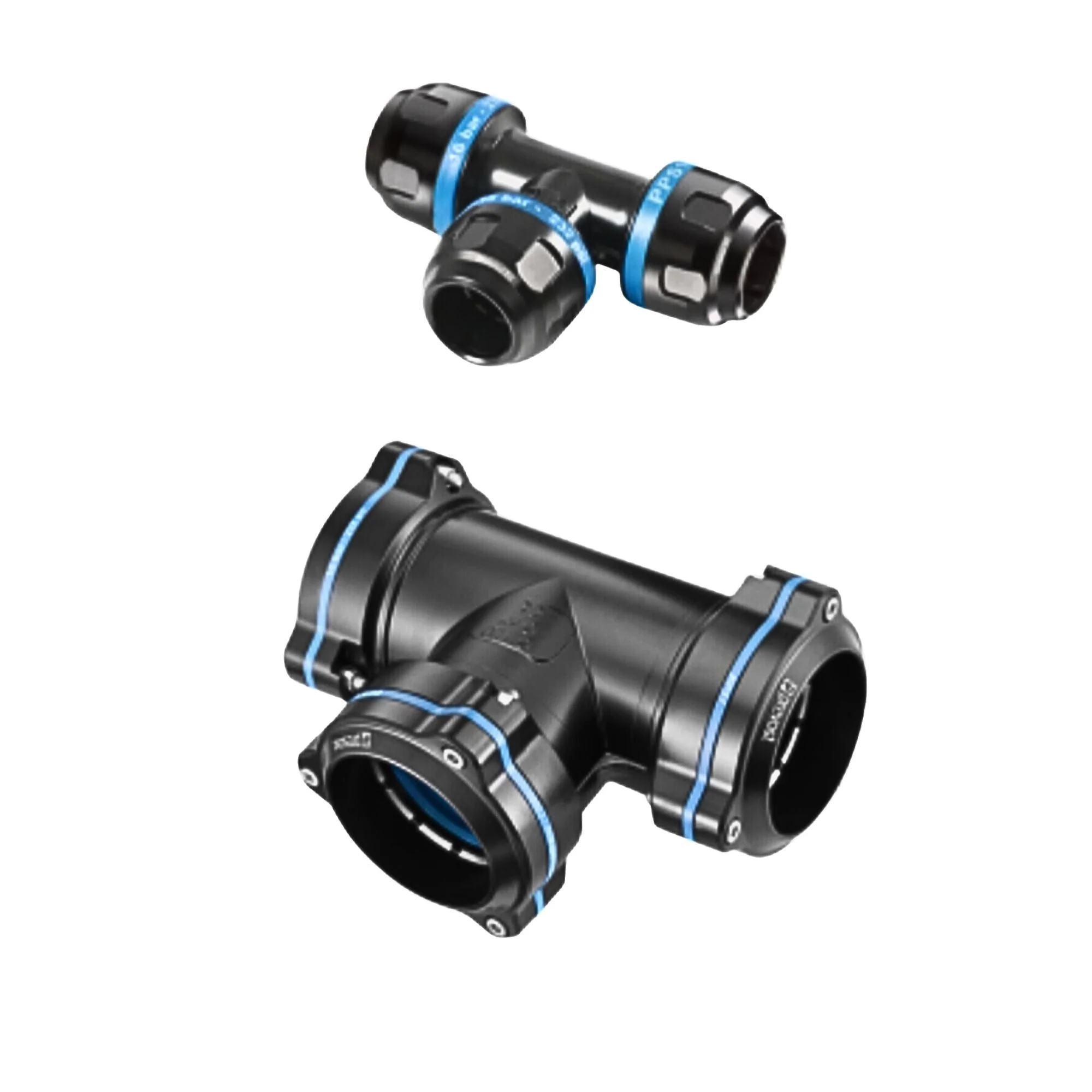 Prevost | 1/2 in Aluminum equal female tee fitting for pipe | PPS1 TE16