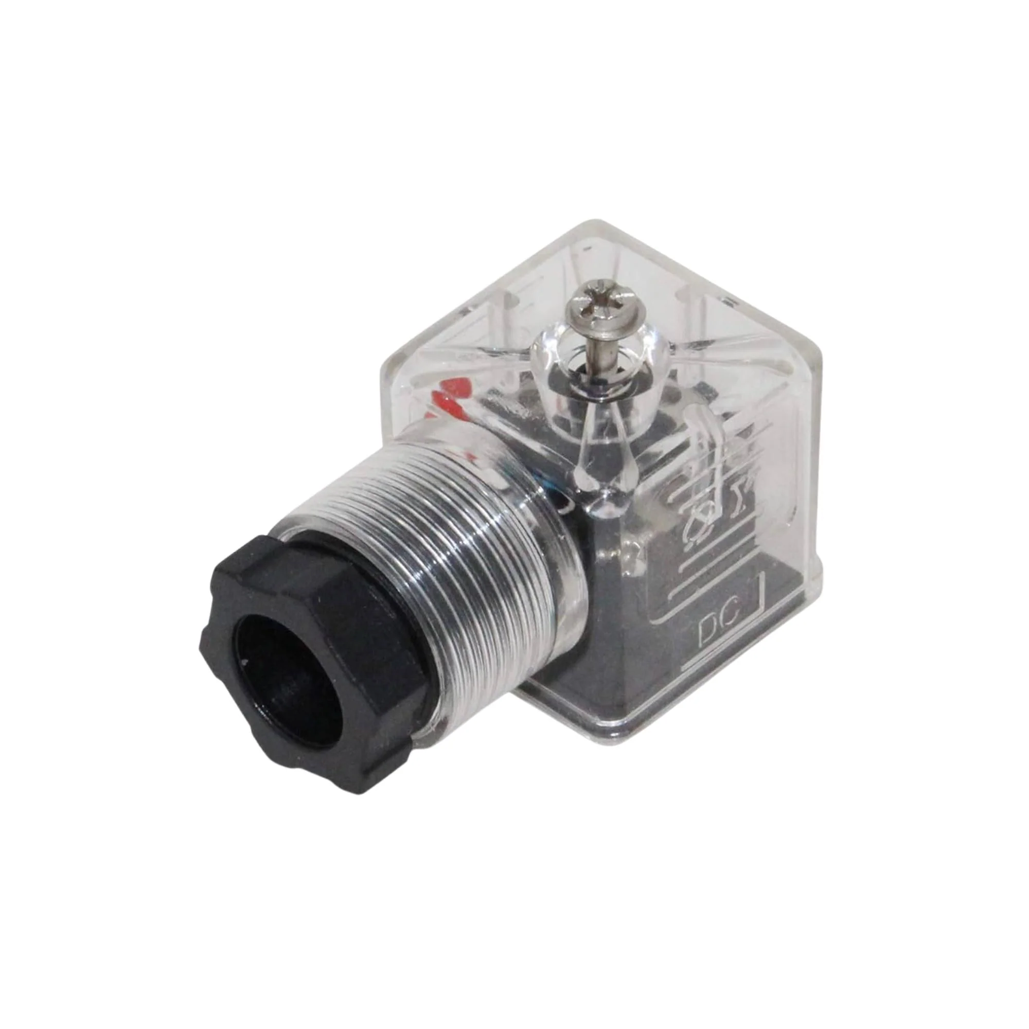 Pneumatic Valve | DIN Connector 12V | HS2-LED-12DC