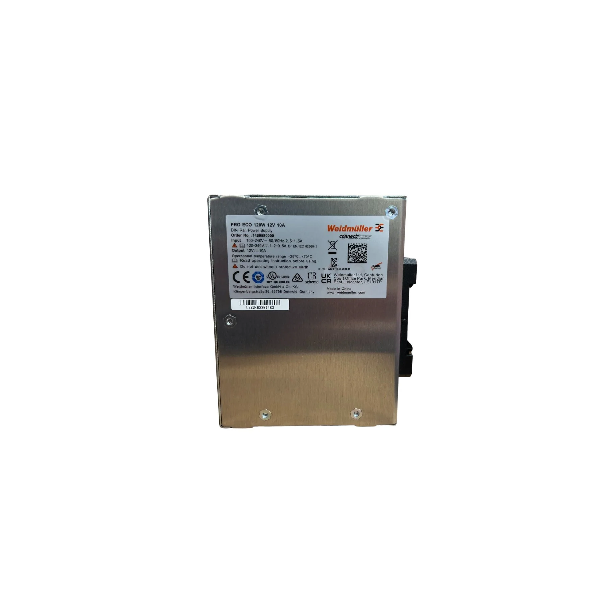 Weidmuller | PRO ECO 120W 12V 10A | 1469580000 - Image 2