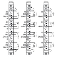 Weidmuller | Remote I/O module, IP20, Digital signals, Input, 4-channel, UR20-4DI-P | 1315170000 - Image 3