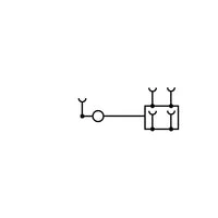 Weidmuller | Supply terminal, PUSH IN, 6 mm², 500 V, 41 A, AAP11 6 LO RD | 1989780000 - Image 3